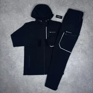 Monterrain woven tracksuit (Black)