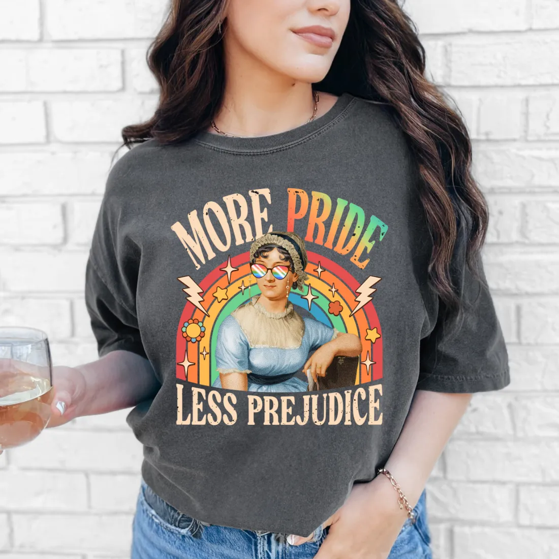 More Pride Less Prejudice Unisex Tee
