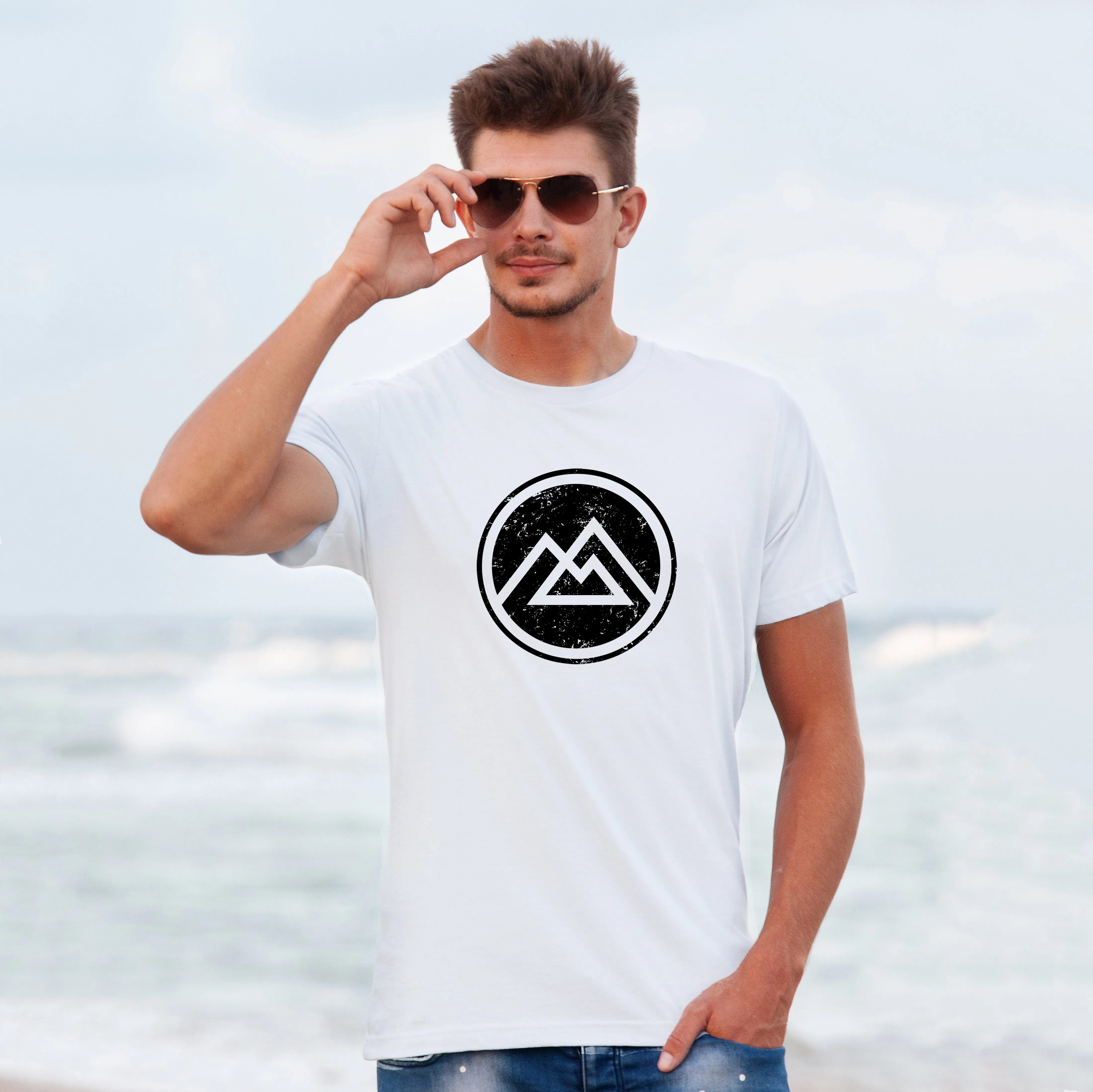 Mountain Peak | Short Sleeve Crew Neck
