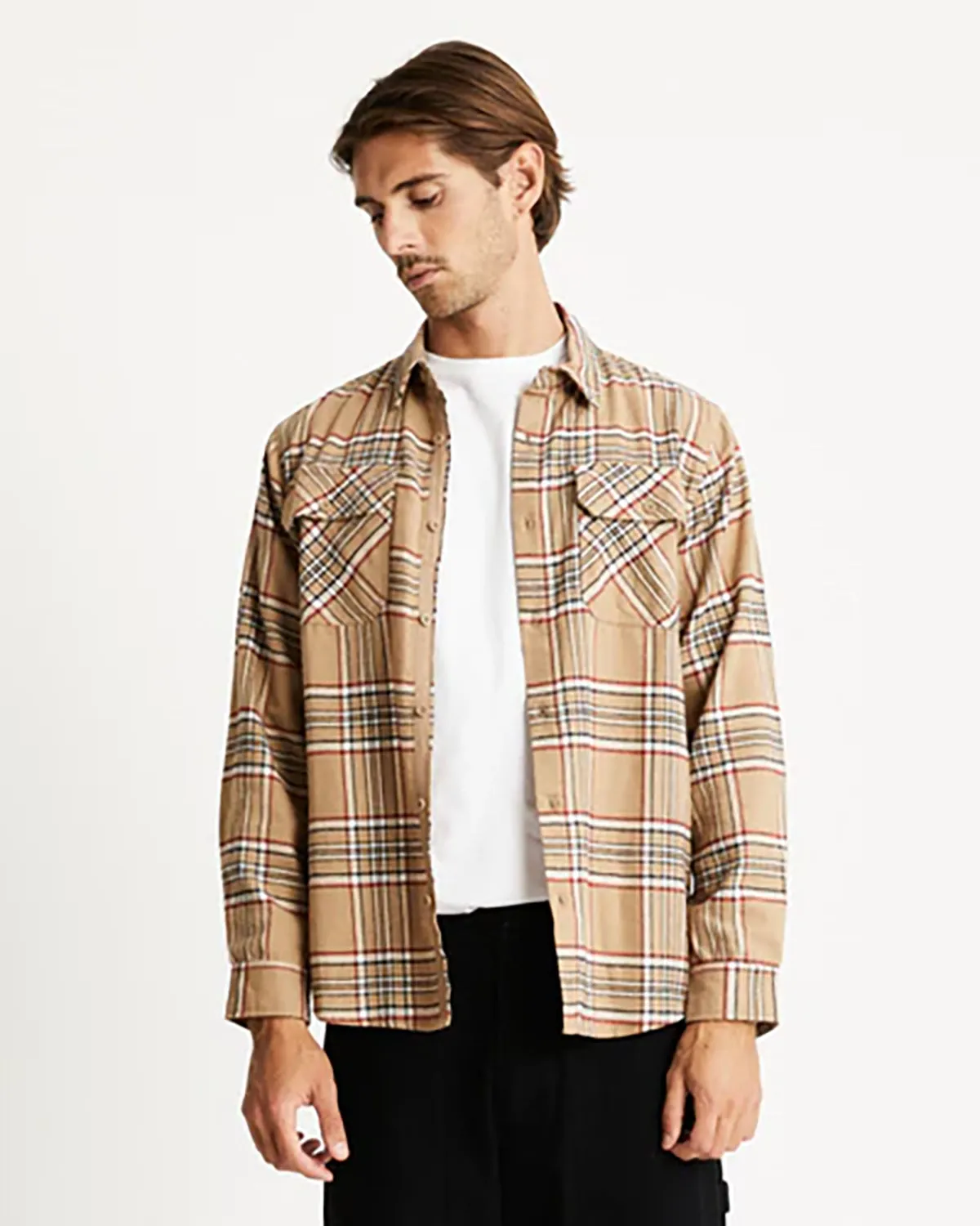 MRS FLANNEL CHECK L/S SHIRT