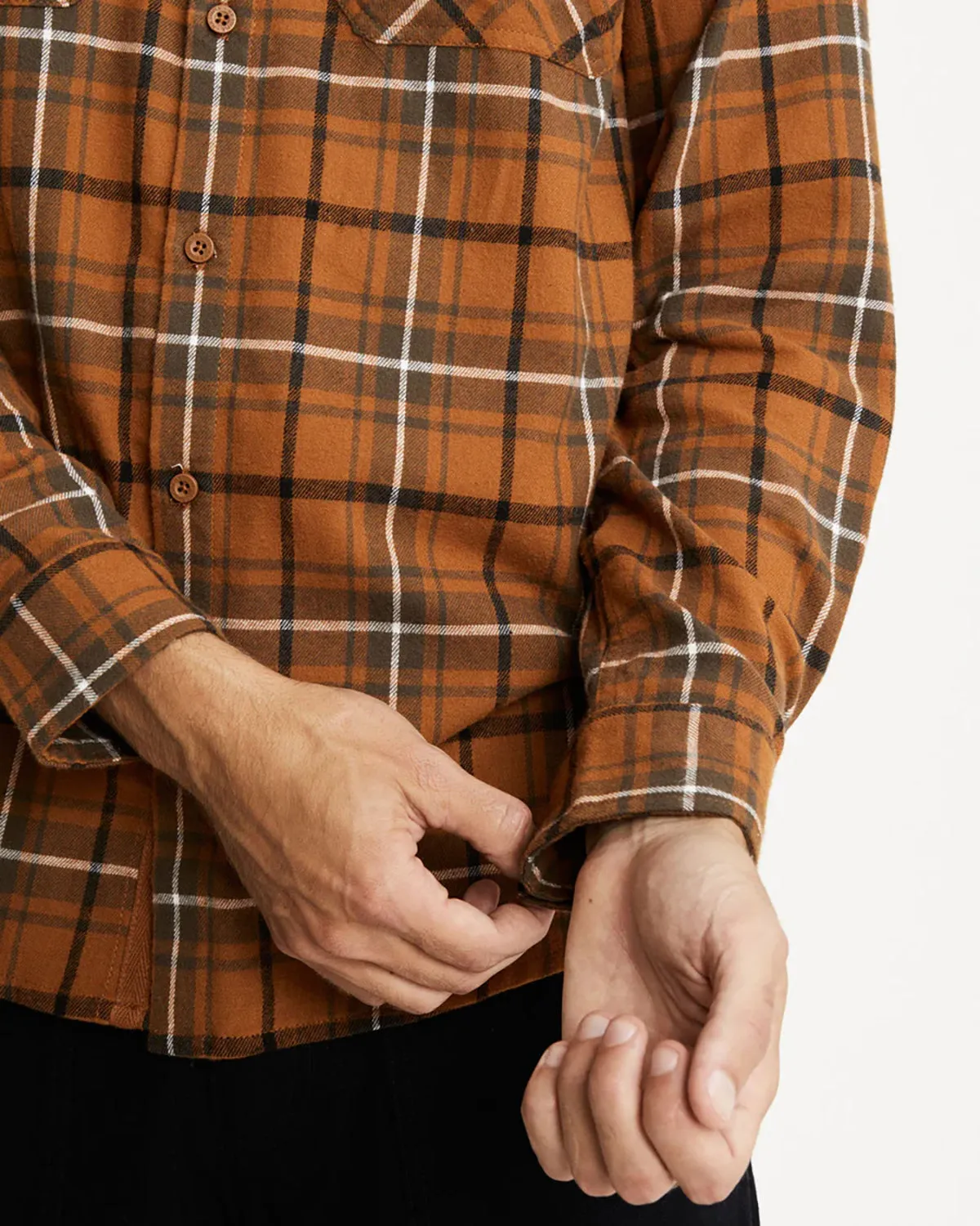 MRS FLANNEL CHECK L/S SHIRT