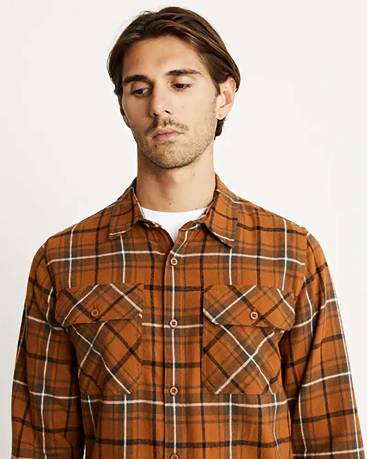 MRS FLANNEL CHECK L/S SHIRT