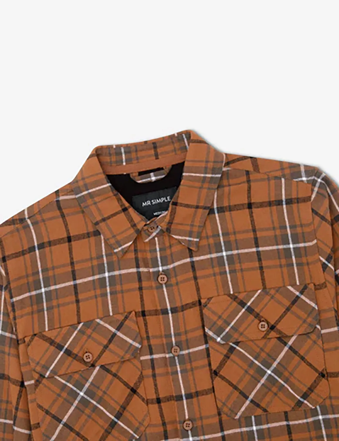 MRS FLANNEL CHECK L/S SHIRT