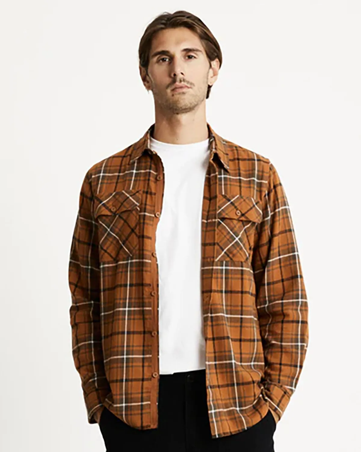 MRS FLANNEL CHECK L/S SHIRT