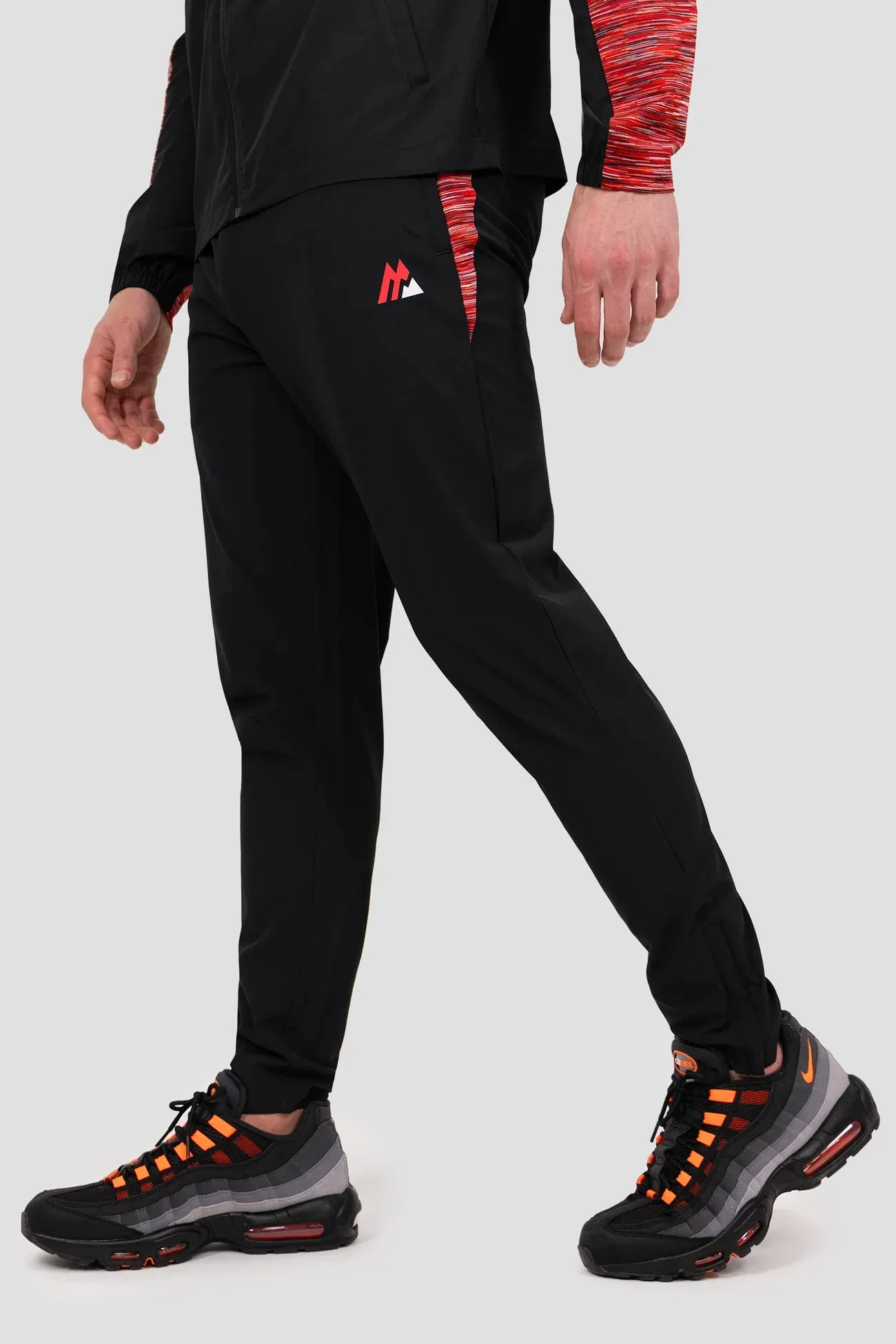 MTX Run City Cap Tracksuit - Red/Black/White