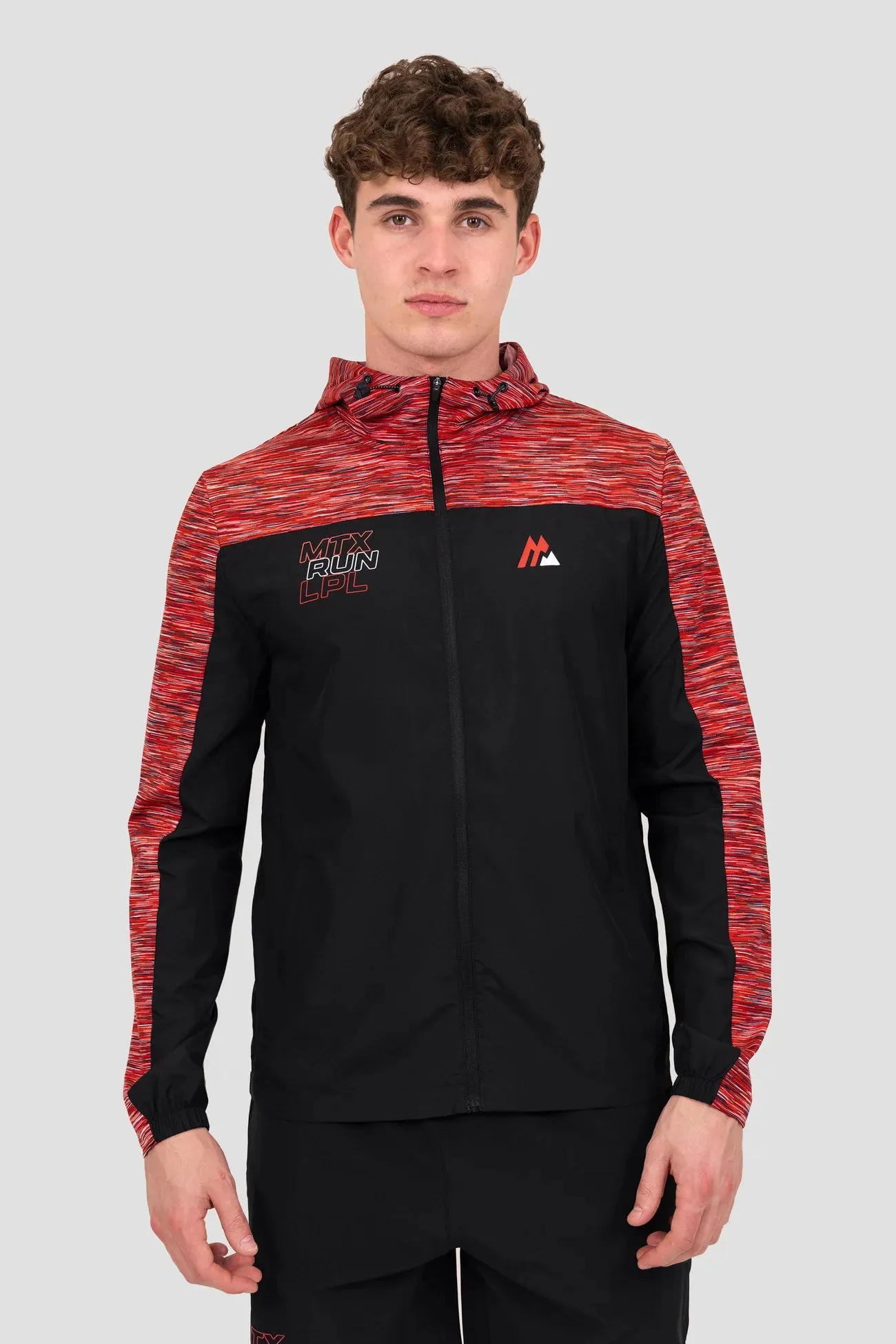 MTX Run City Cap Tracksuit - Red/Black/White