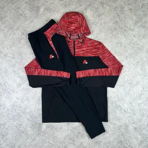 MTX Run City Tracksuit - Red/Black/White
