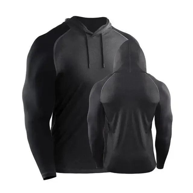 Muscle-Building Mastery: Men's Bodybuilding Hoodie for Gym and Fitness