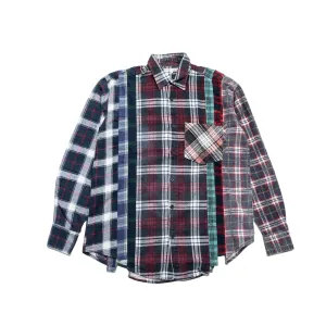 Needles Mens 7 Cuts Flannel Shirt