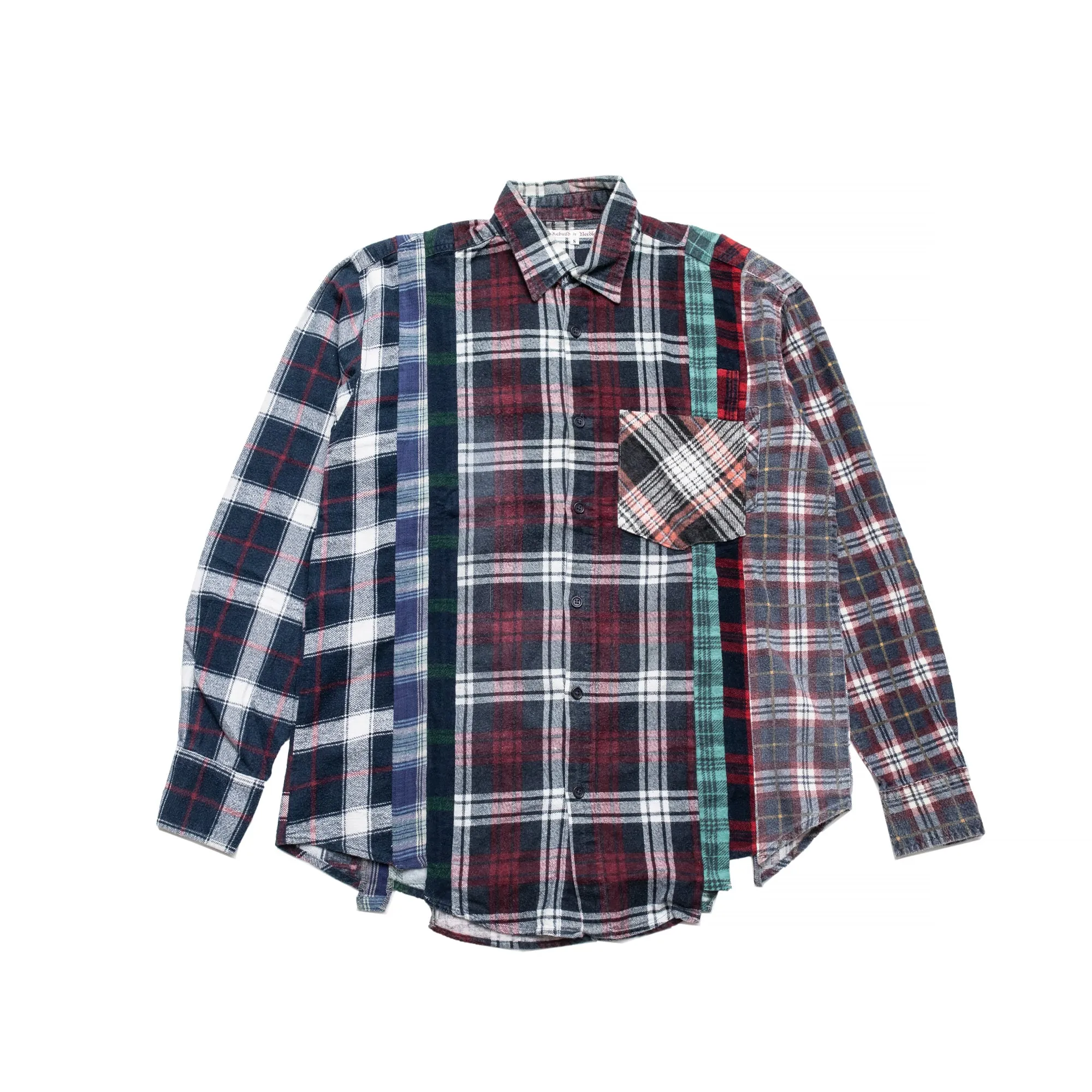Needles Mens 7 Cuts Flannel Shirt