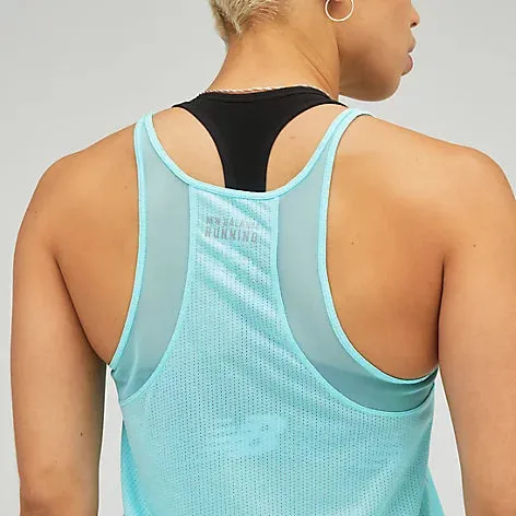 New Balance Women's Printed Impact Run Tank