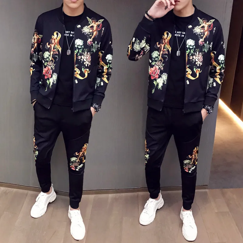 New Men's Tracksuit Jacket & Pants