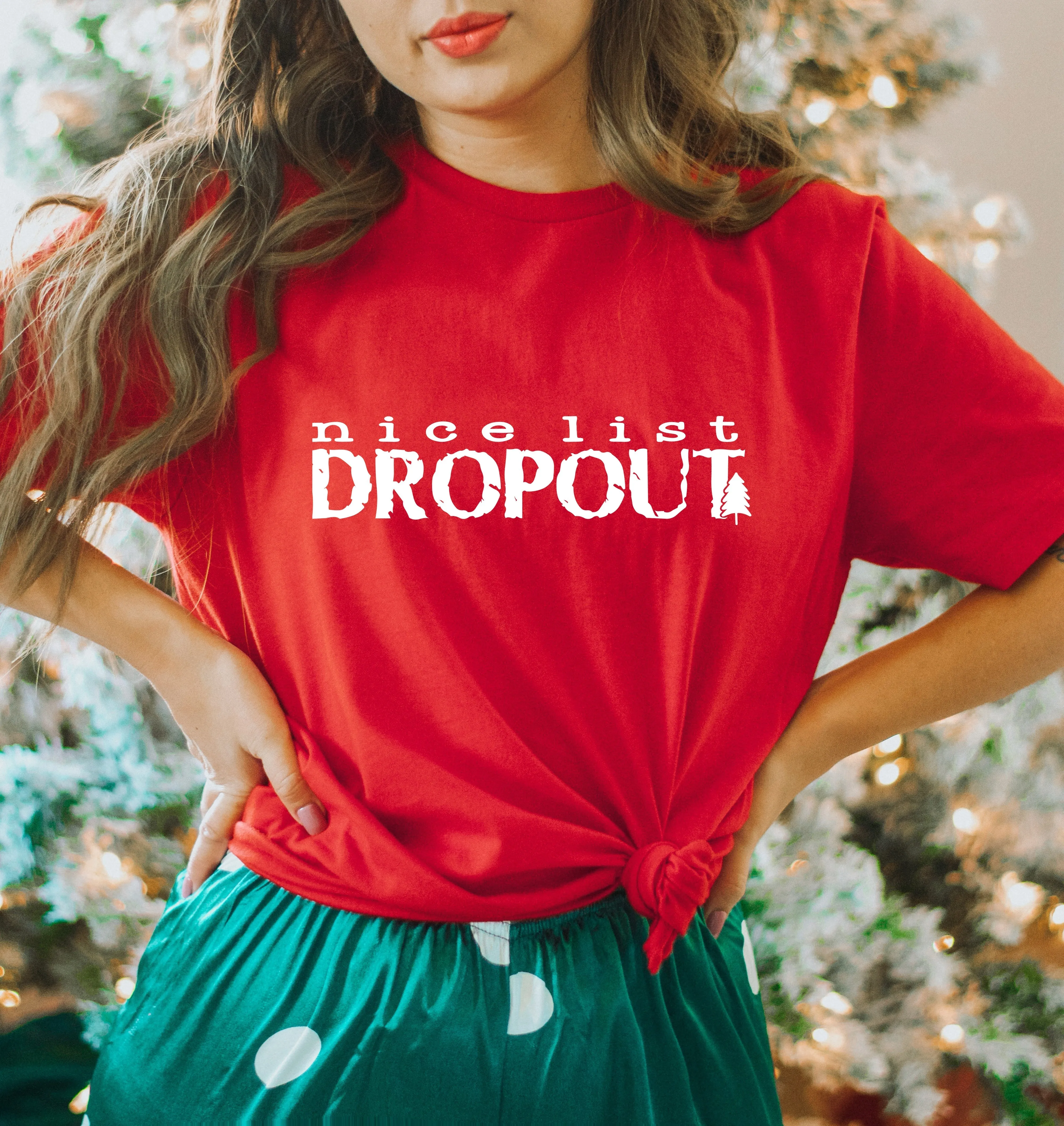 Nice List Dropout | Short Sleeve Crew Neck