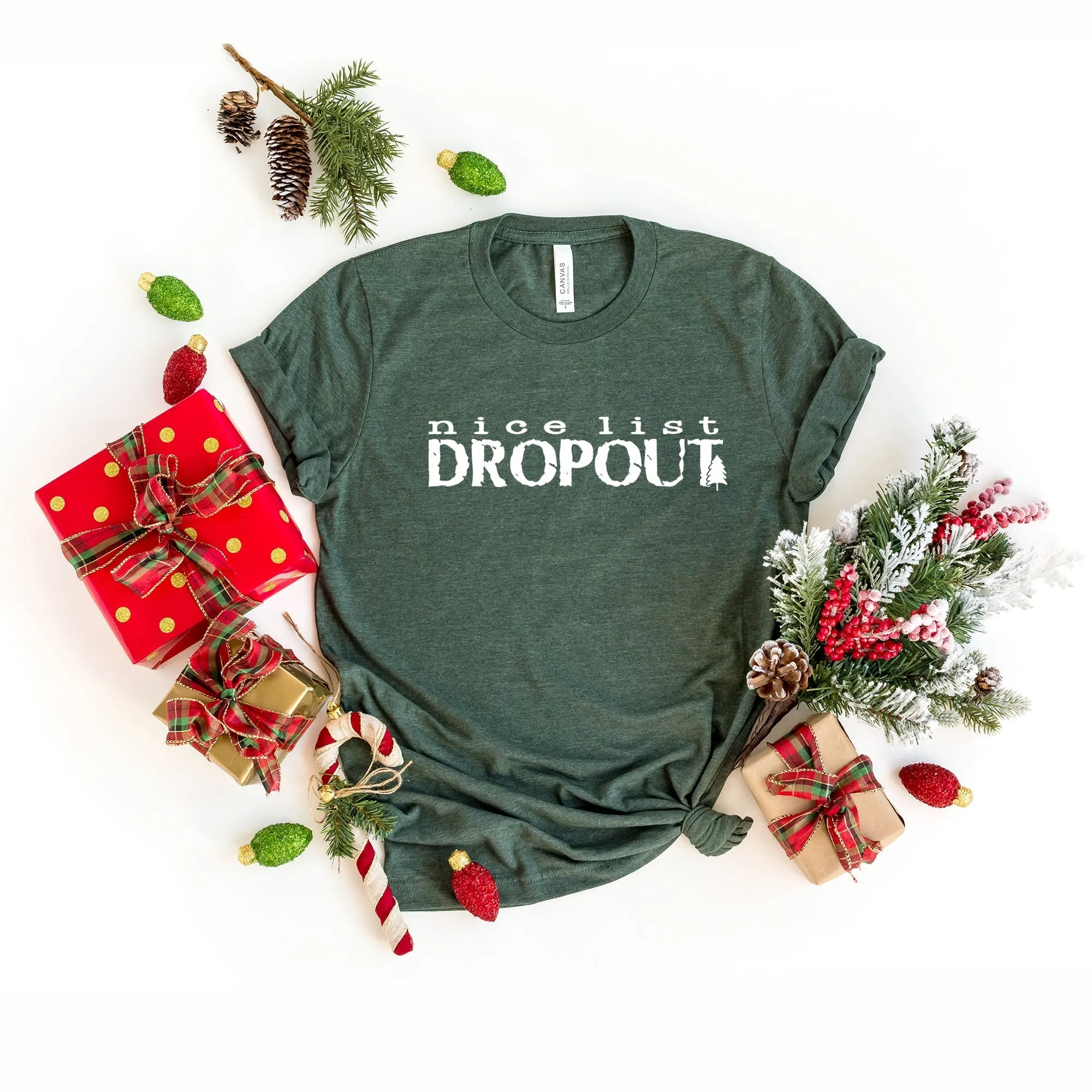 Nice List Dropout | Short Sleeve Crew Neck
