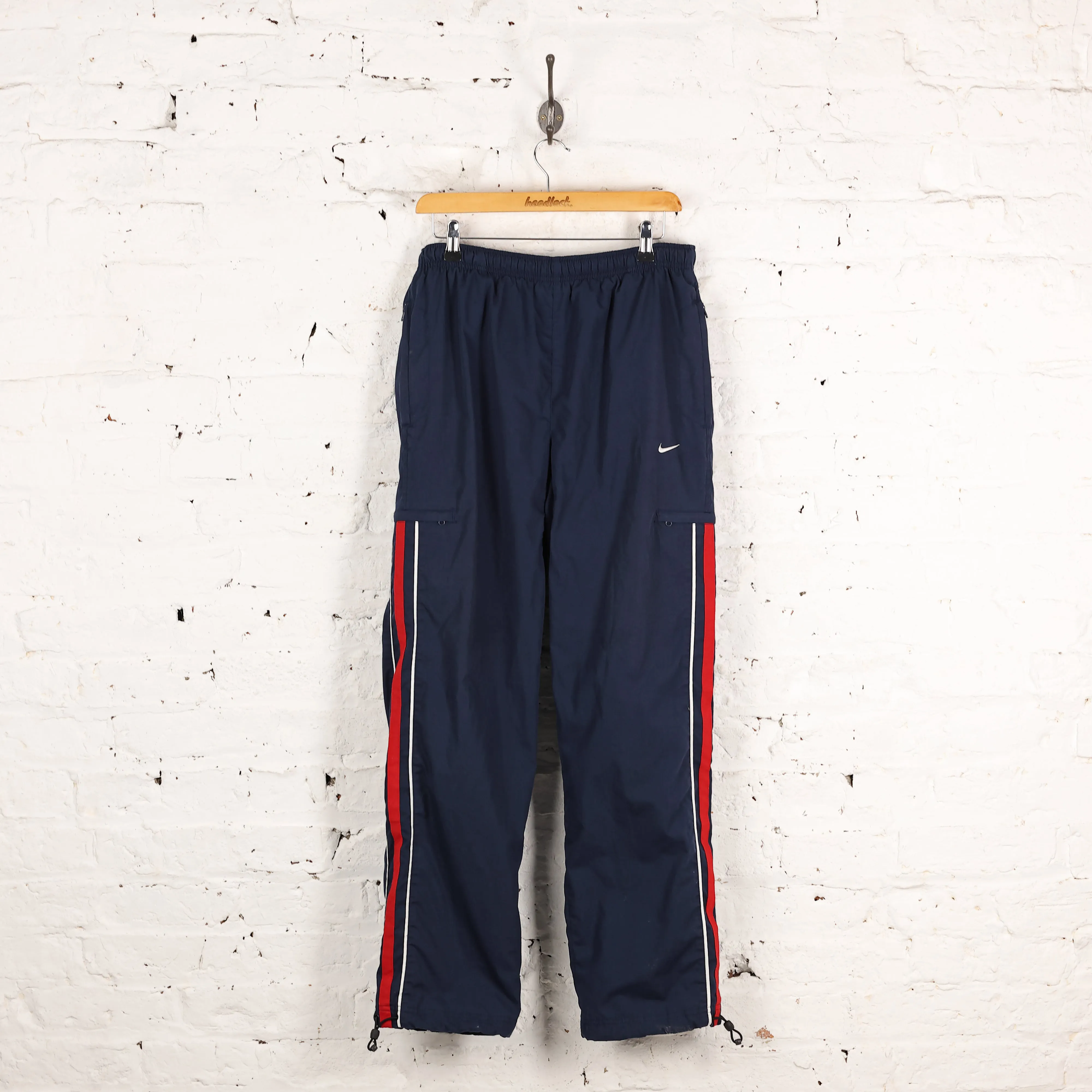 Nike 90s Tracksuit Bottoms Pants - Blue - M