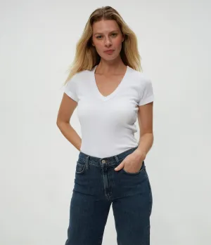 Nikki V-Neck Tee