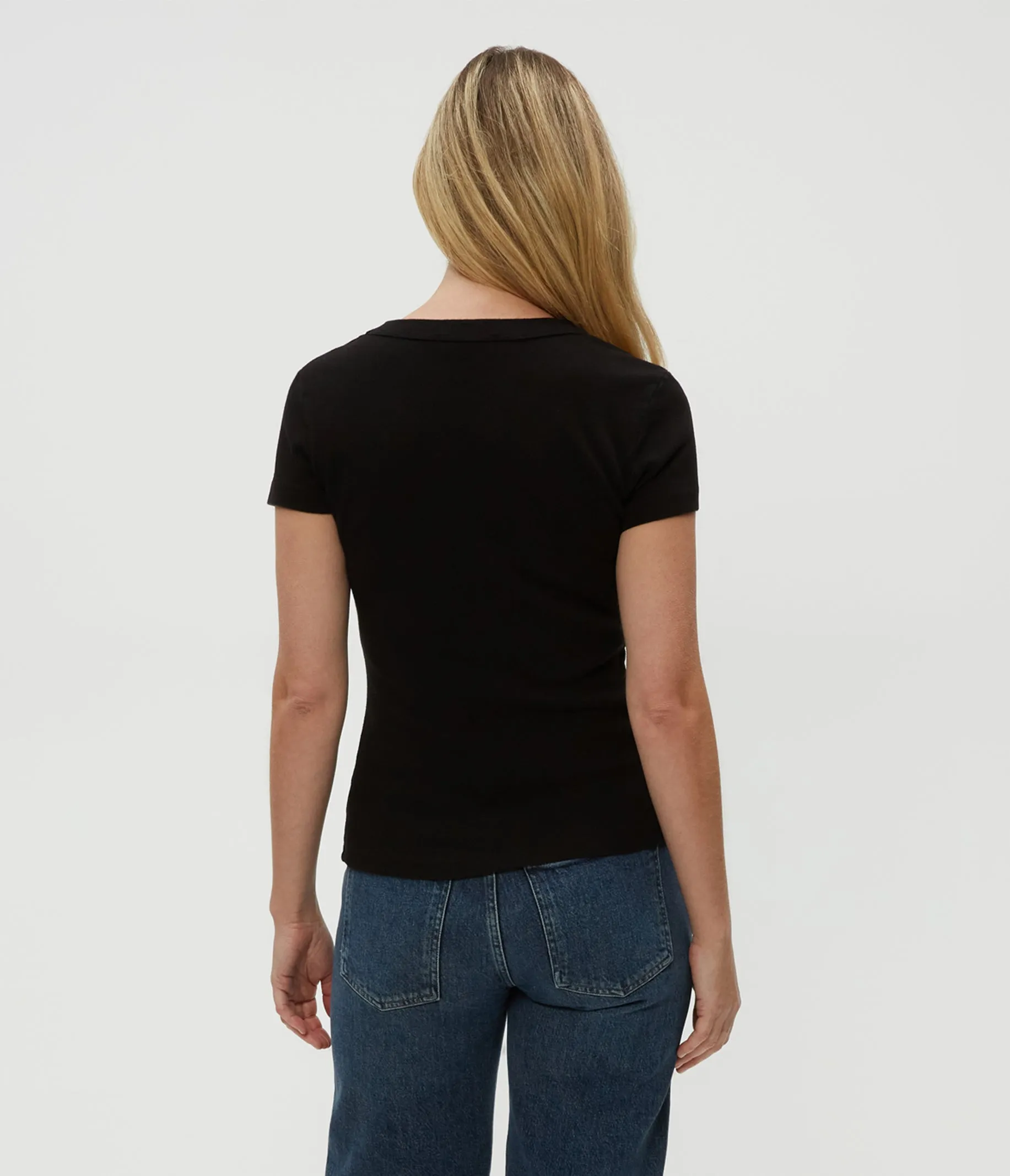 Nikki V-Neck Tee