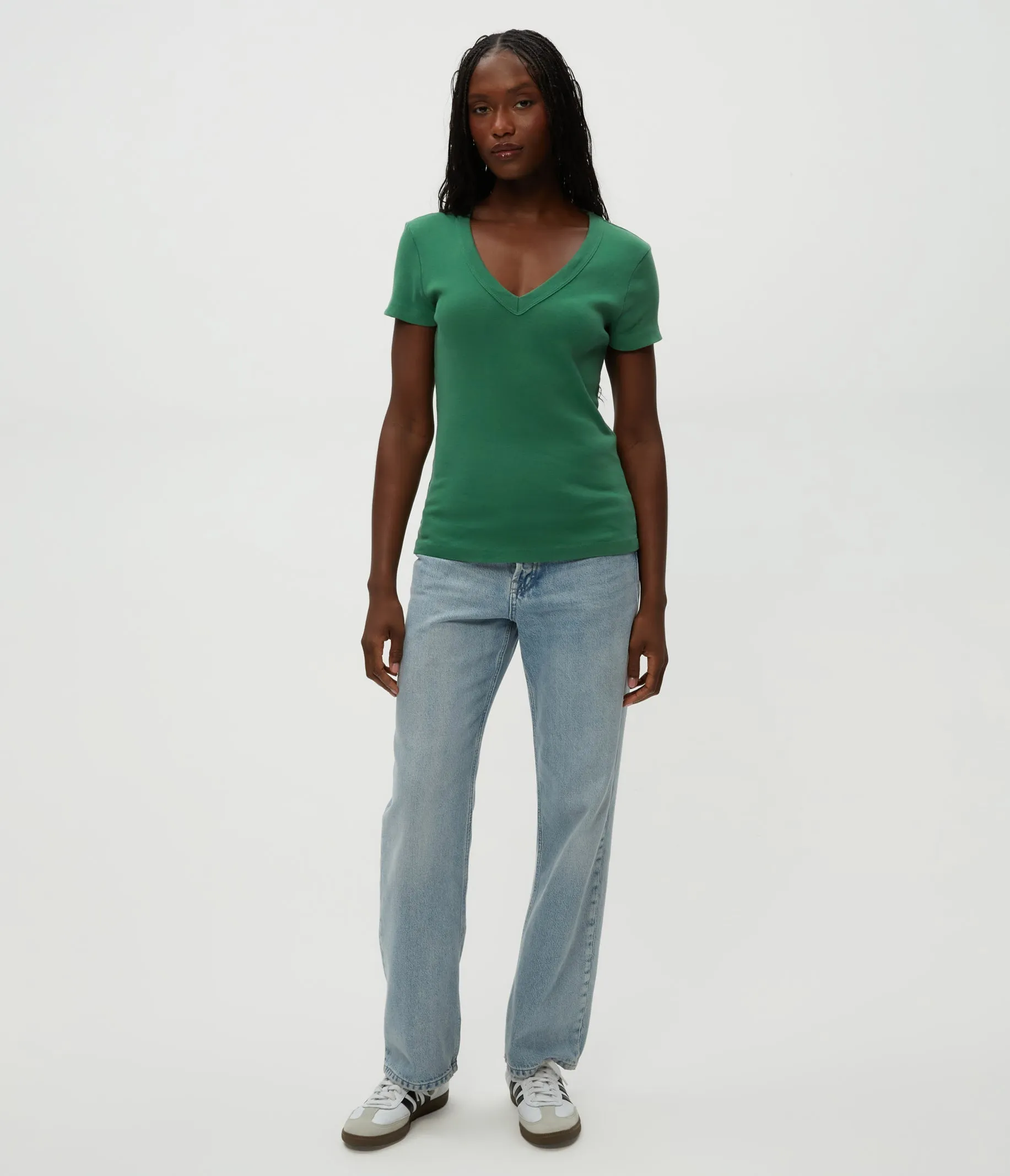 Nikki V-Neck Tee