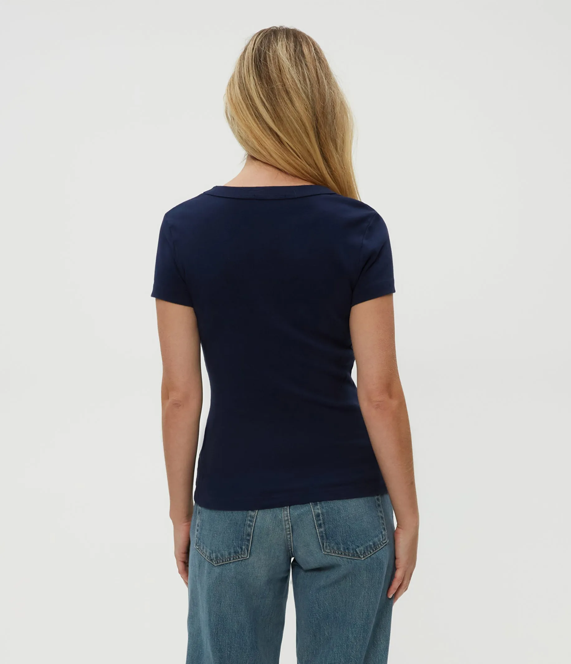 Nikki V-Neck Tee