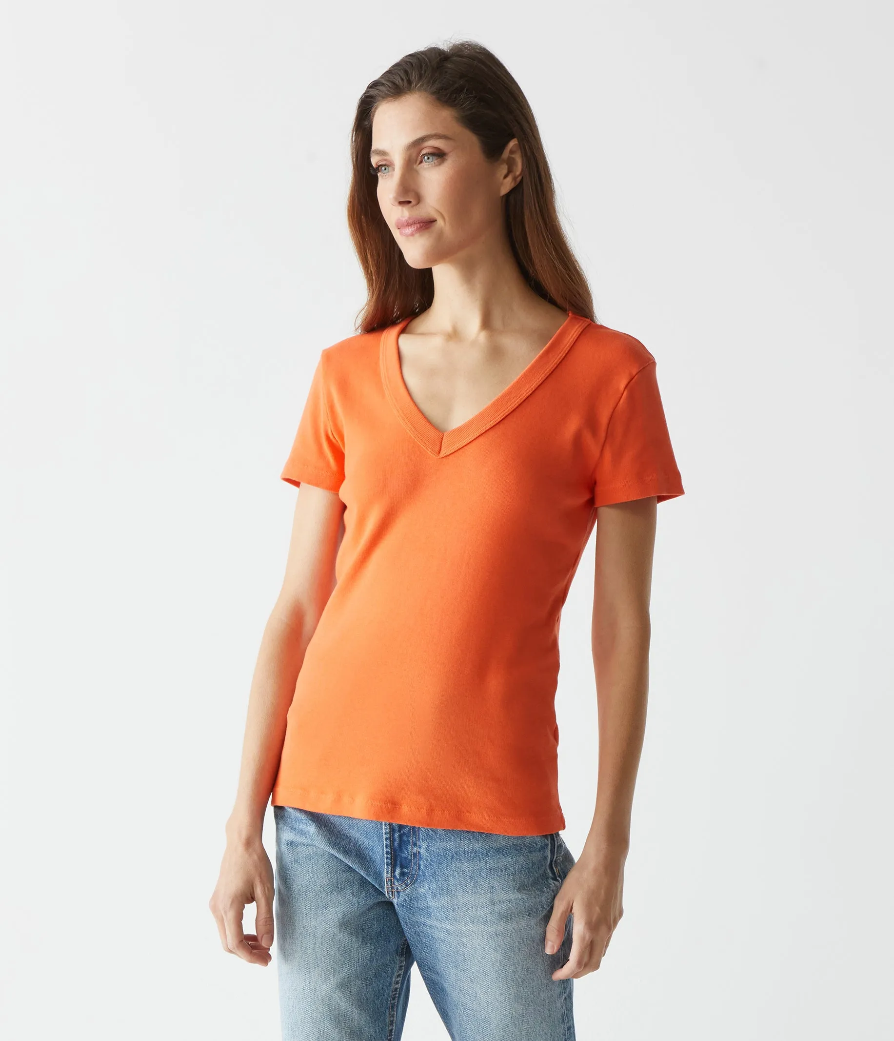 Nikki V-Neck Tee