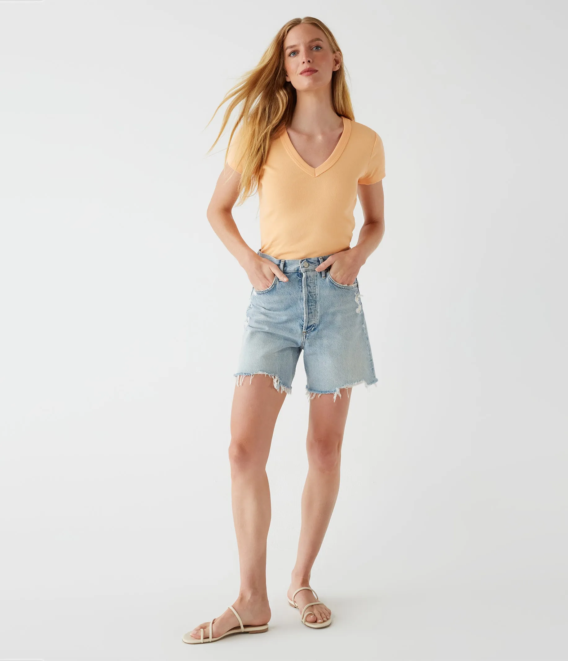 Nikki V-Neck Tee
