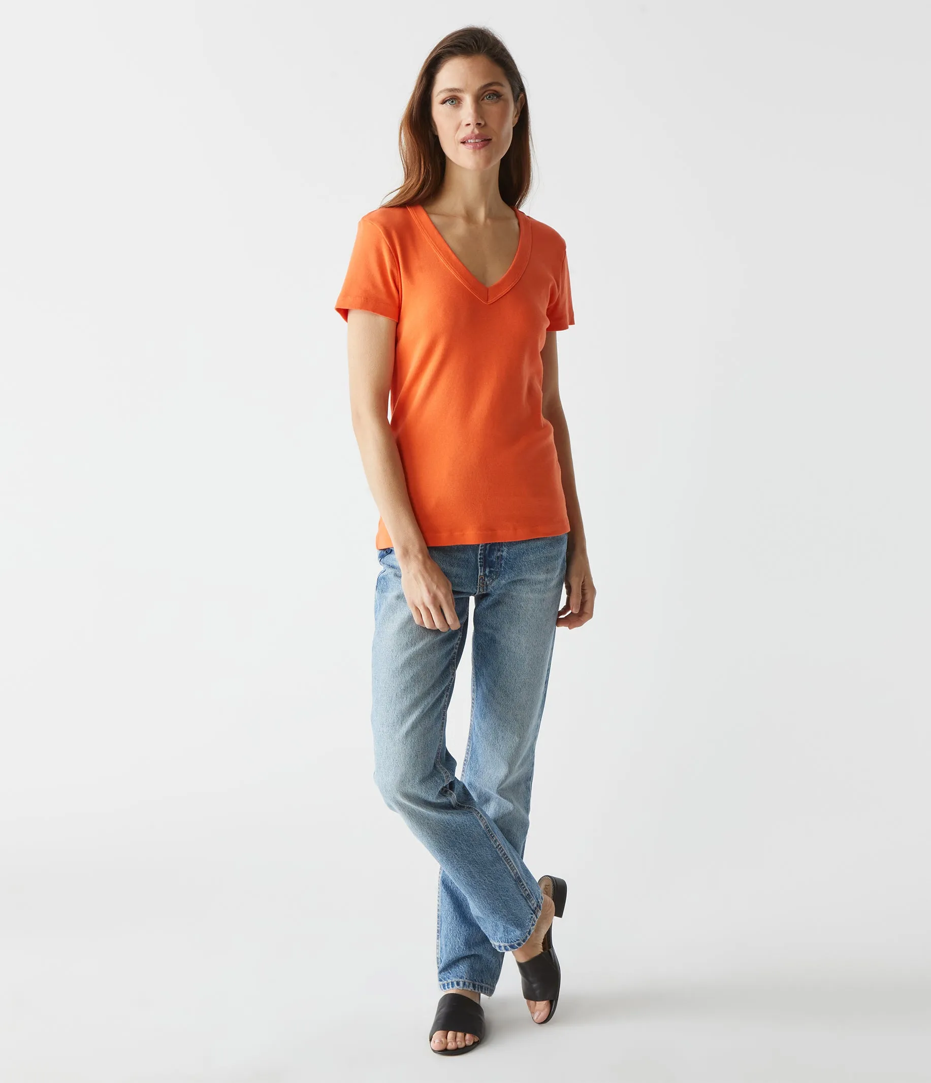 Nikki V-Neck Tee