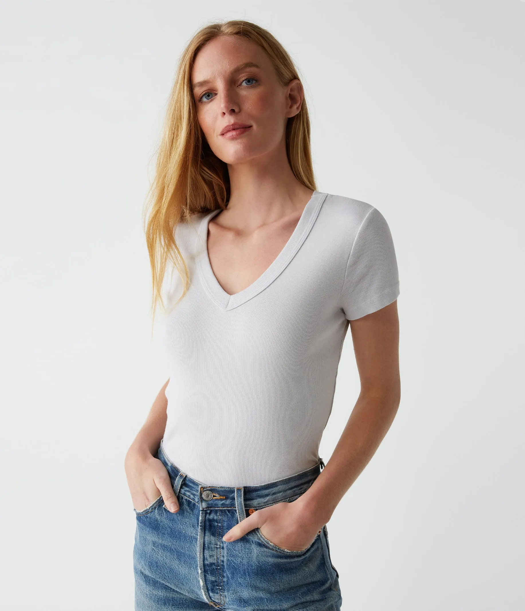 Nikki V-Neck Tee