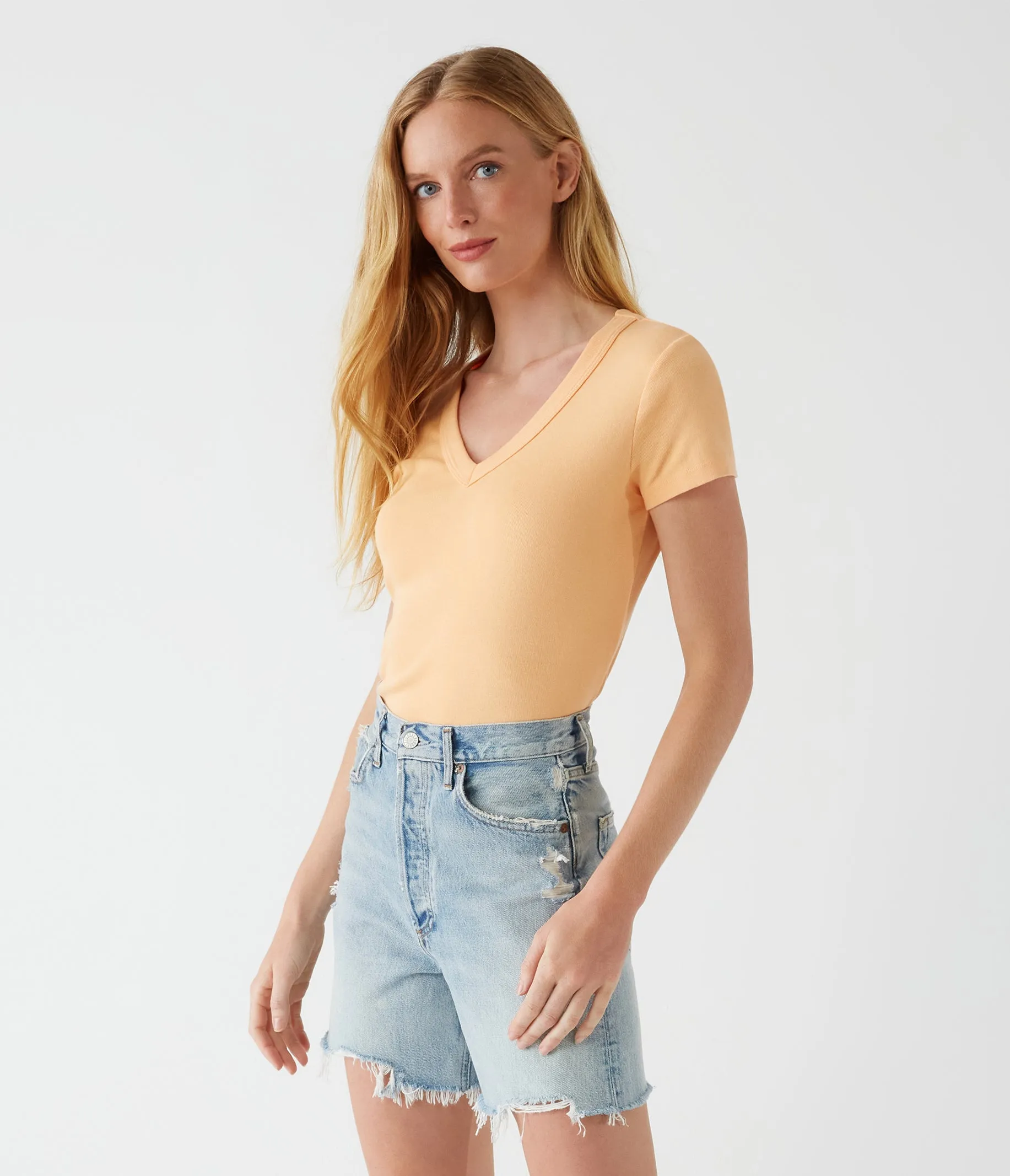 Nikki V-Neck Tee