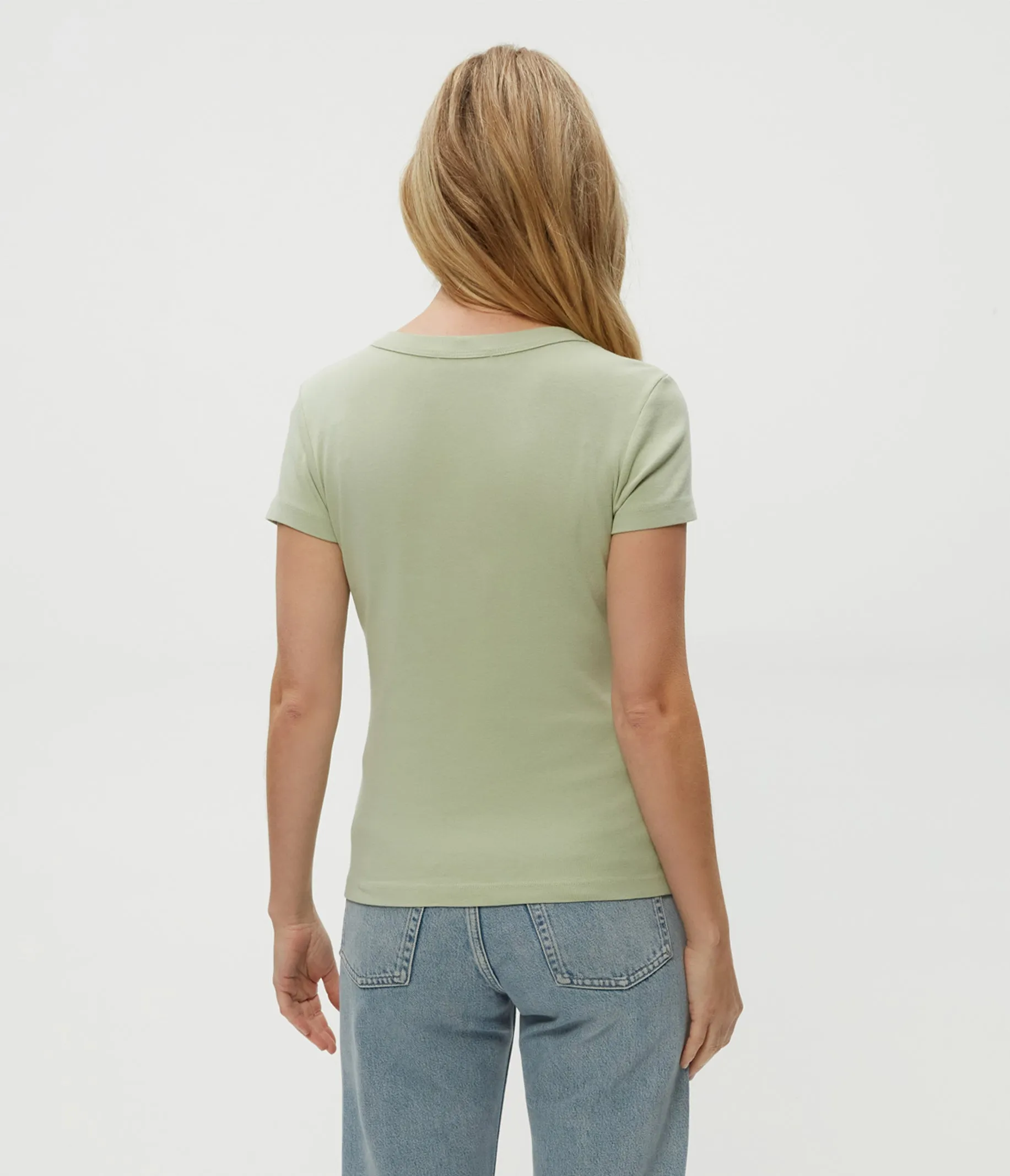 Nikki V-Neck Tee