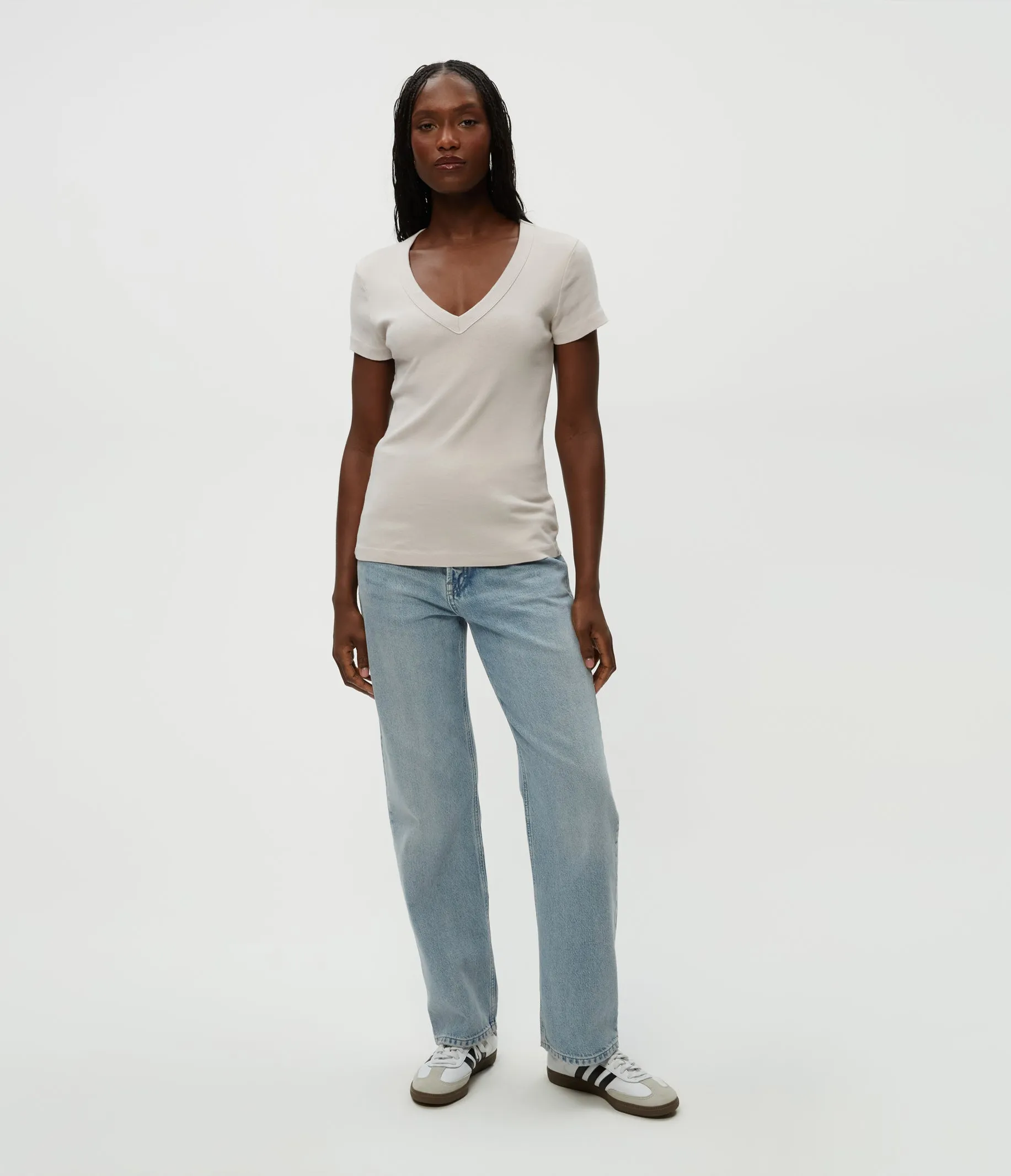 Nikki V-Neck Tee