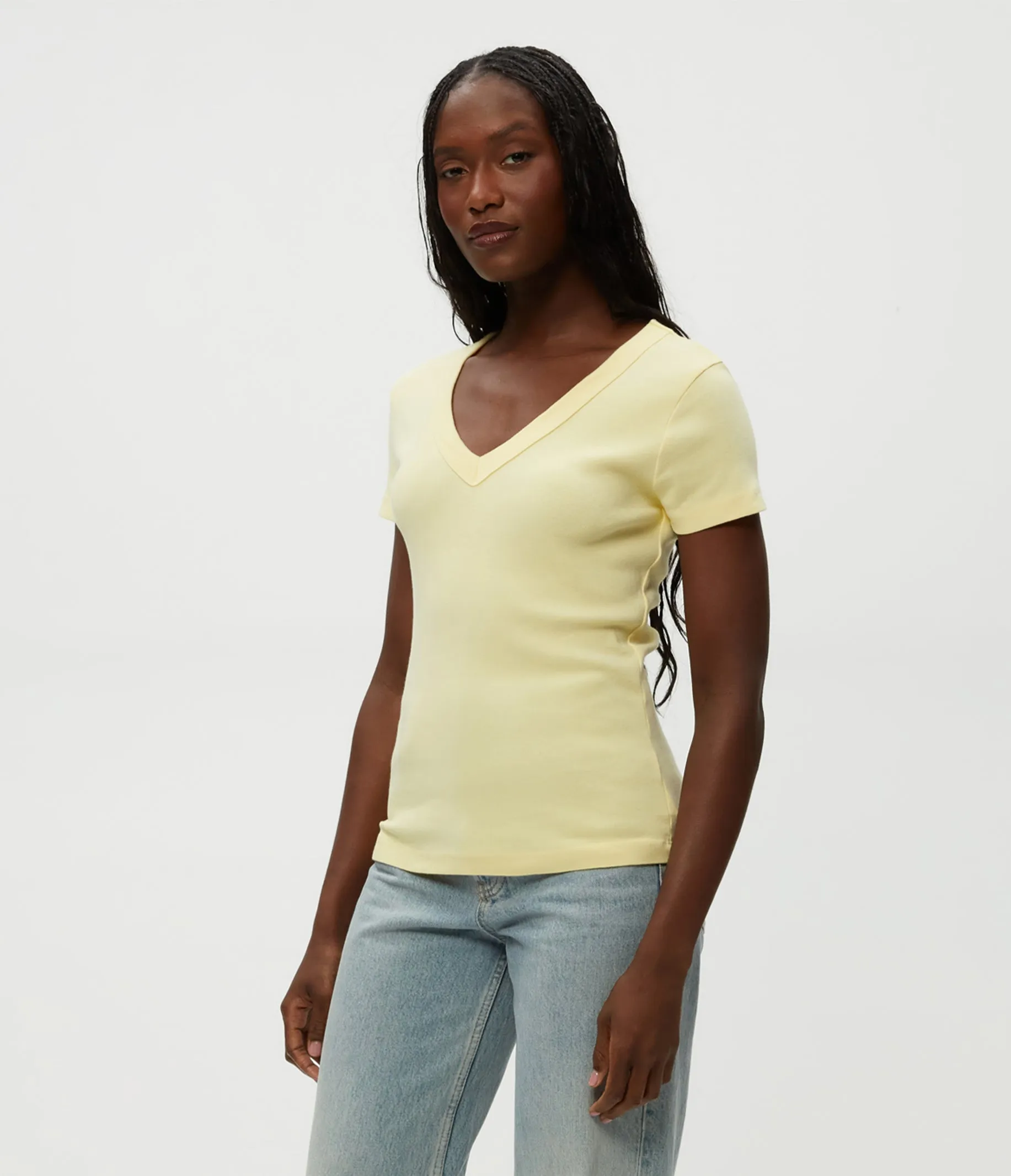 Nikki V-Neck Tee