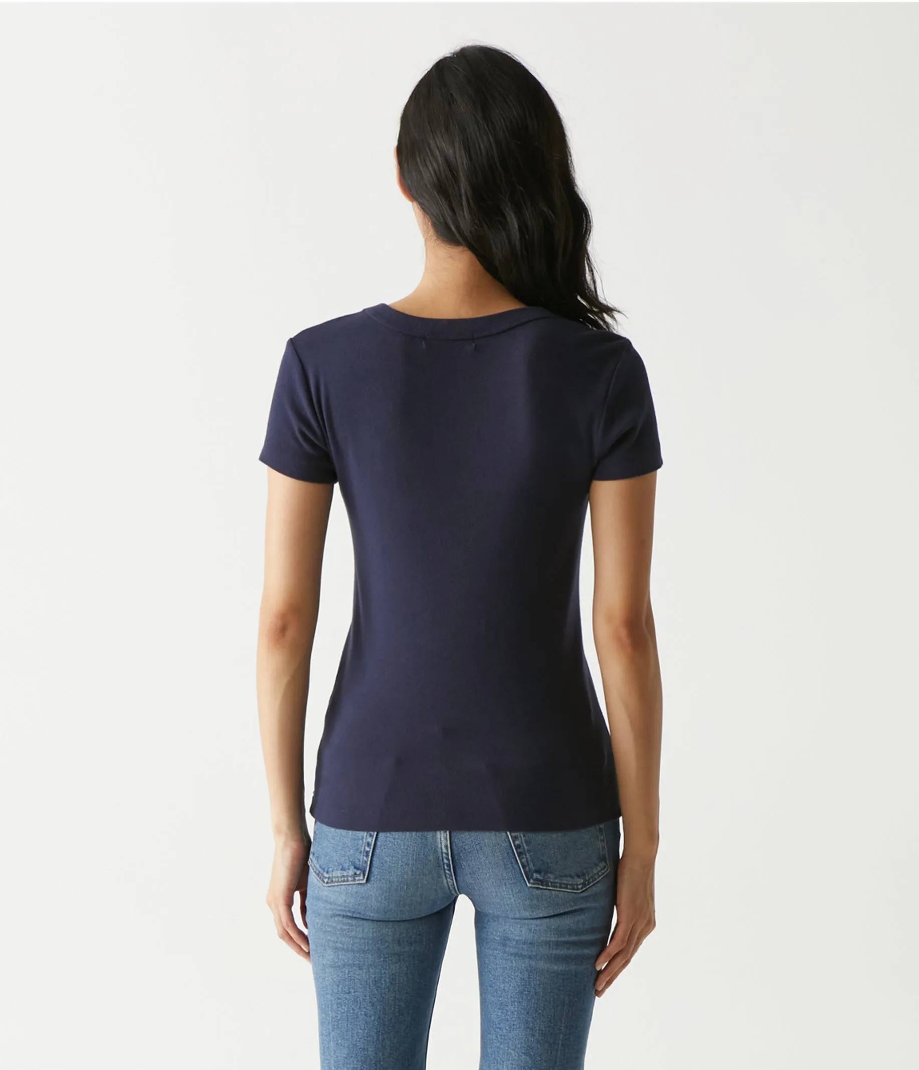Nikki V-Neck Tee