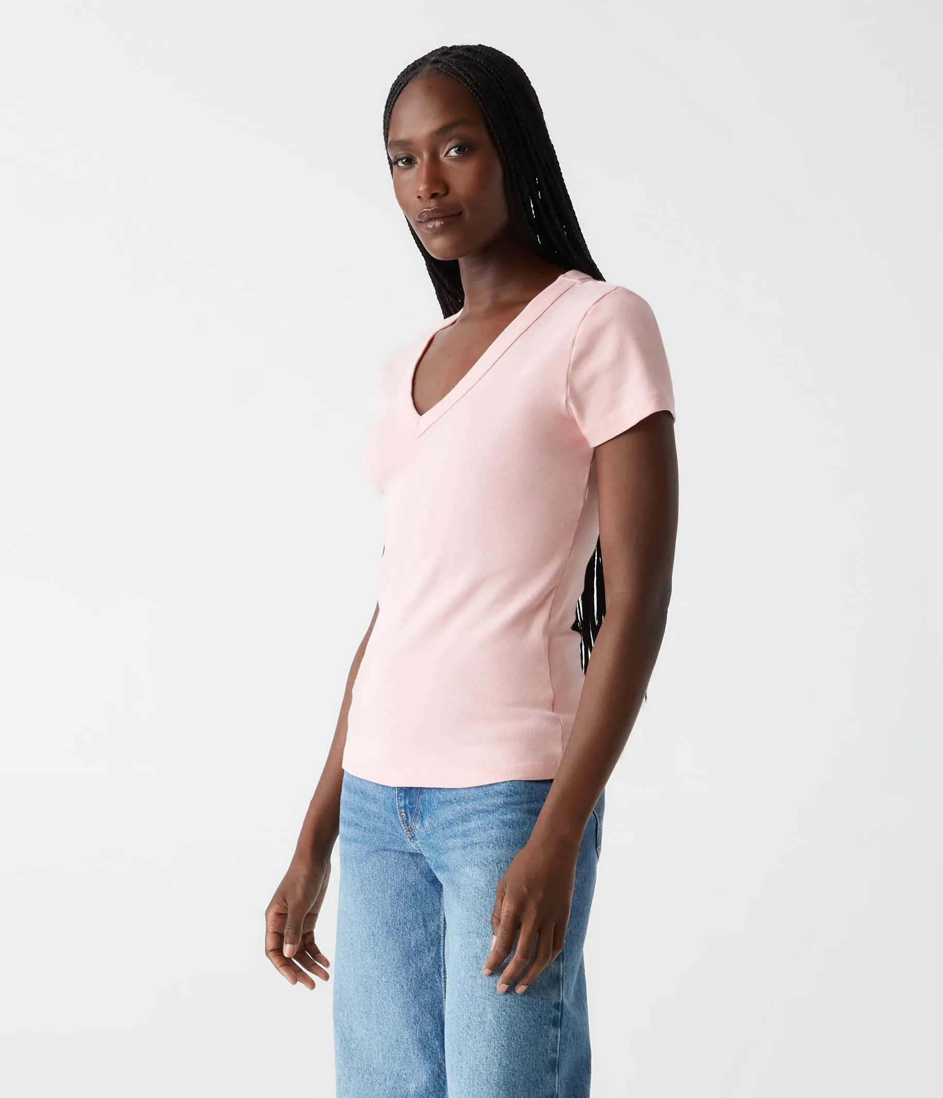 Nikki V-Neck Tee