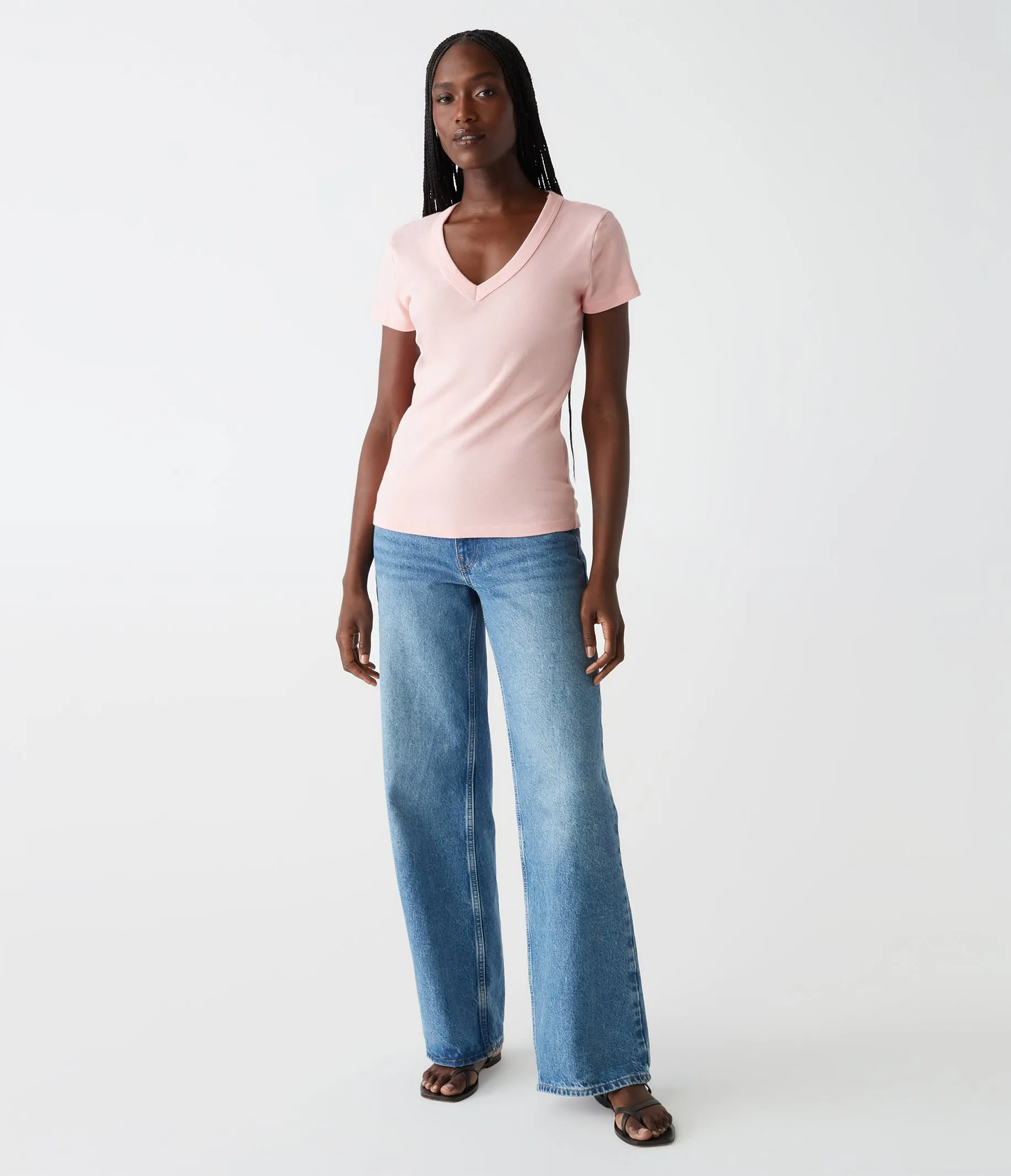 Nikki V-Neck Tee