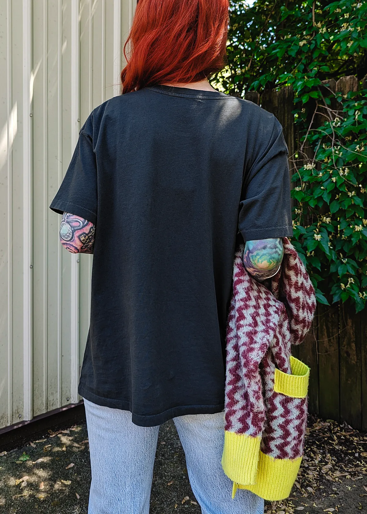 Nirvana In Utero Merch Tee - Black