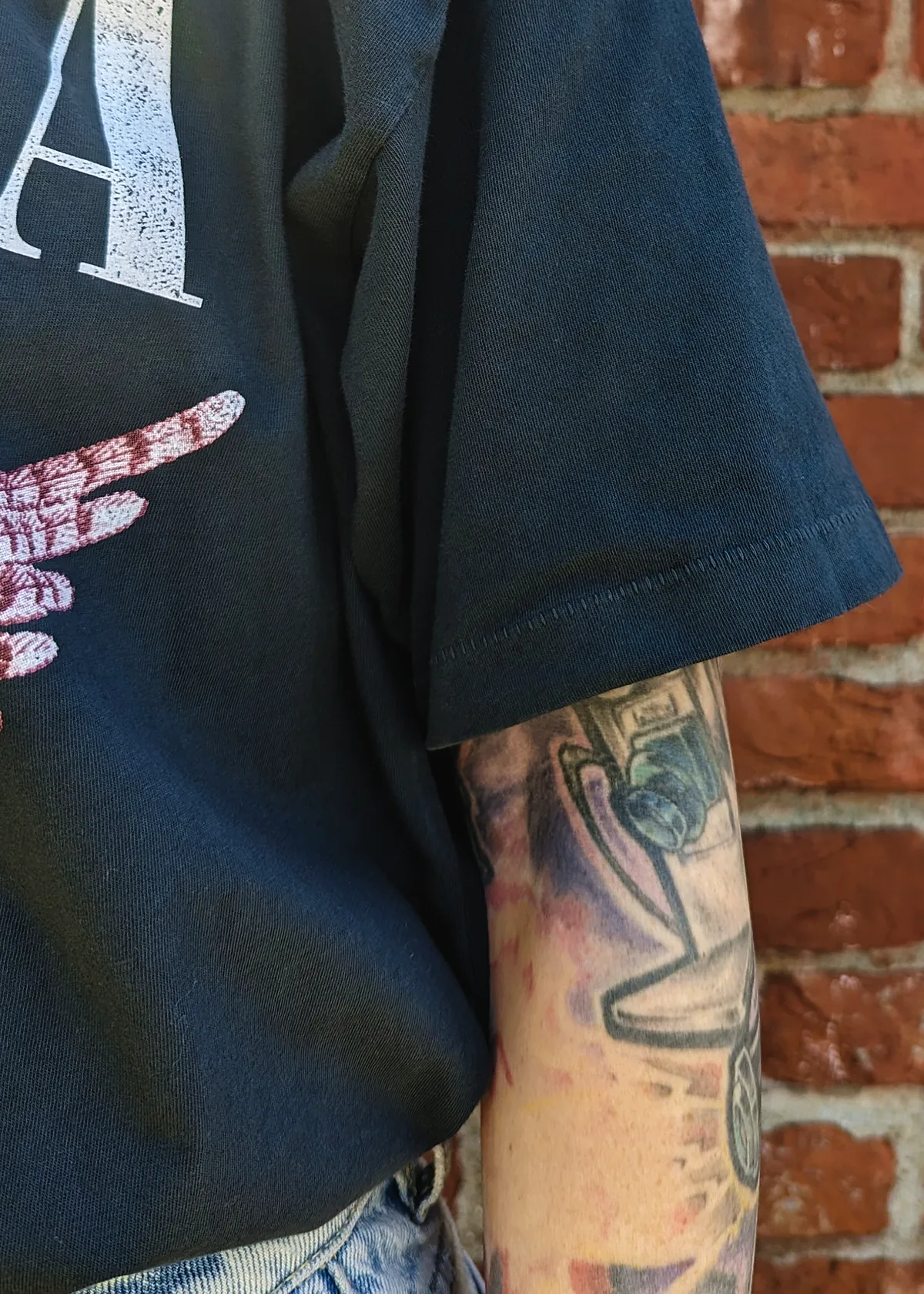 Nirvana In Utero Merch Tee - Black