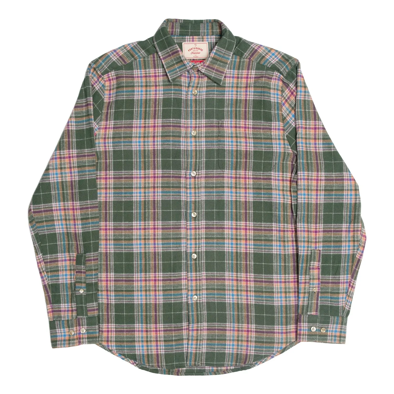 Olisippo Shirt in Green Plaid