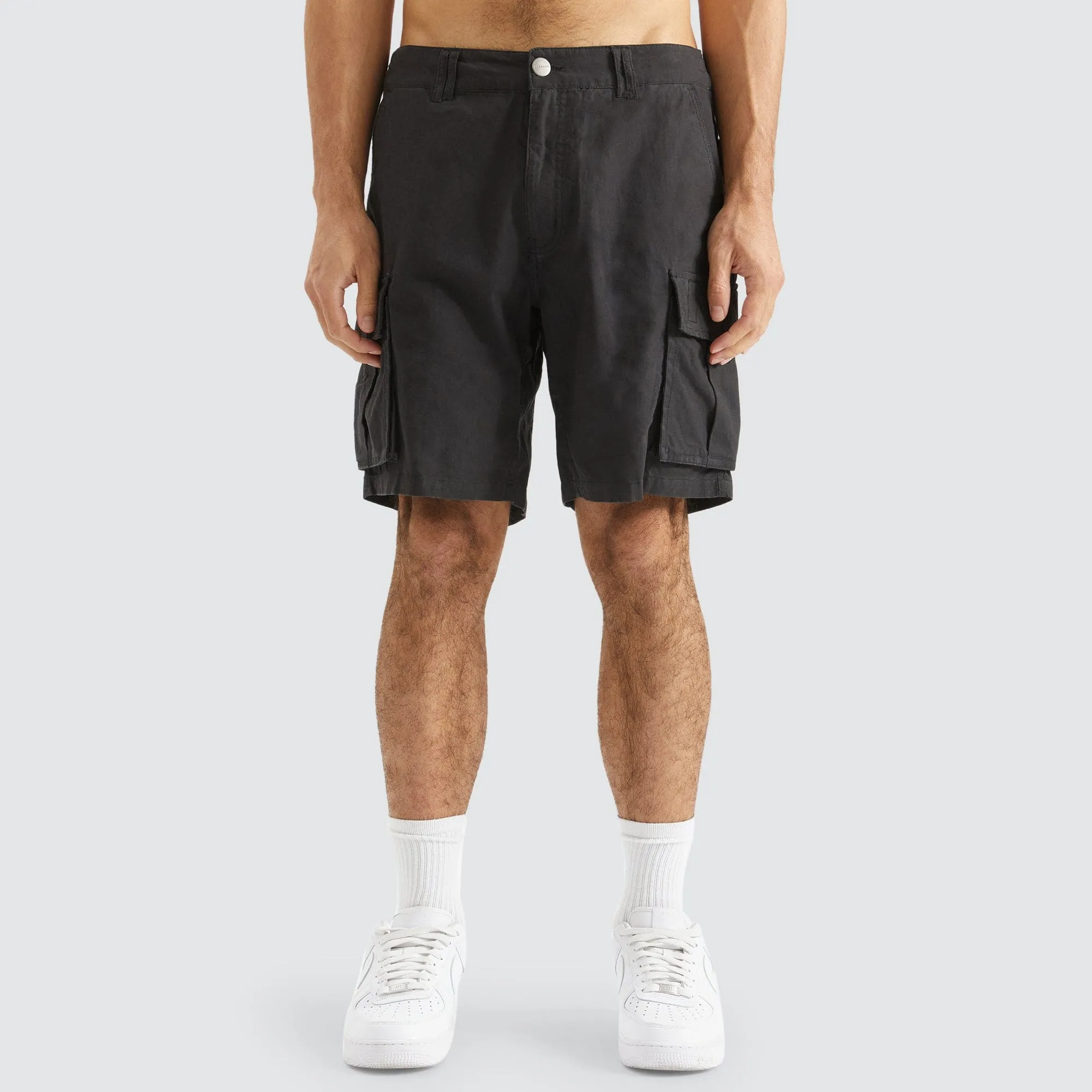 Operations Ripstop Cargo Shorts Black