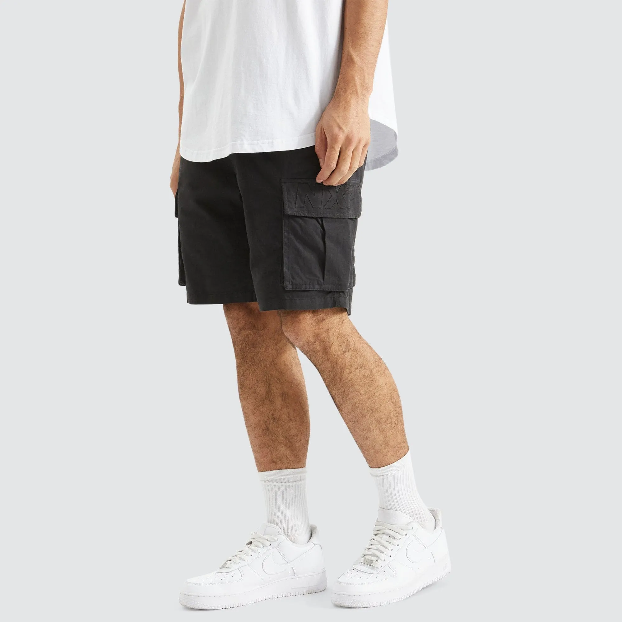 Operations Ripstop Cargo Shorts Black