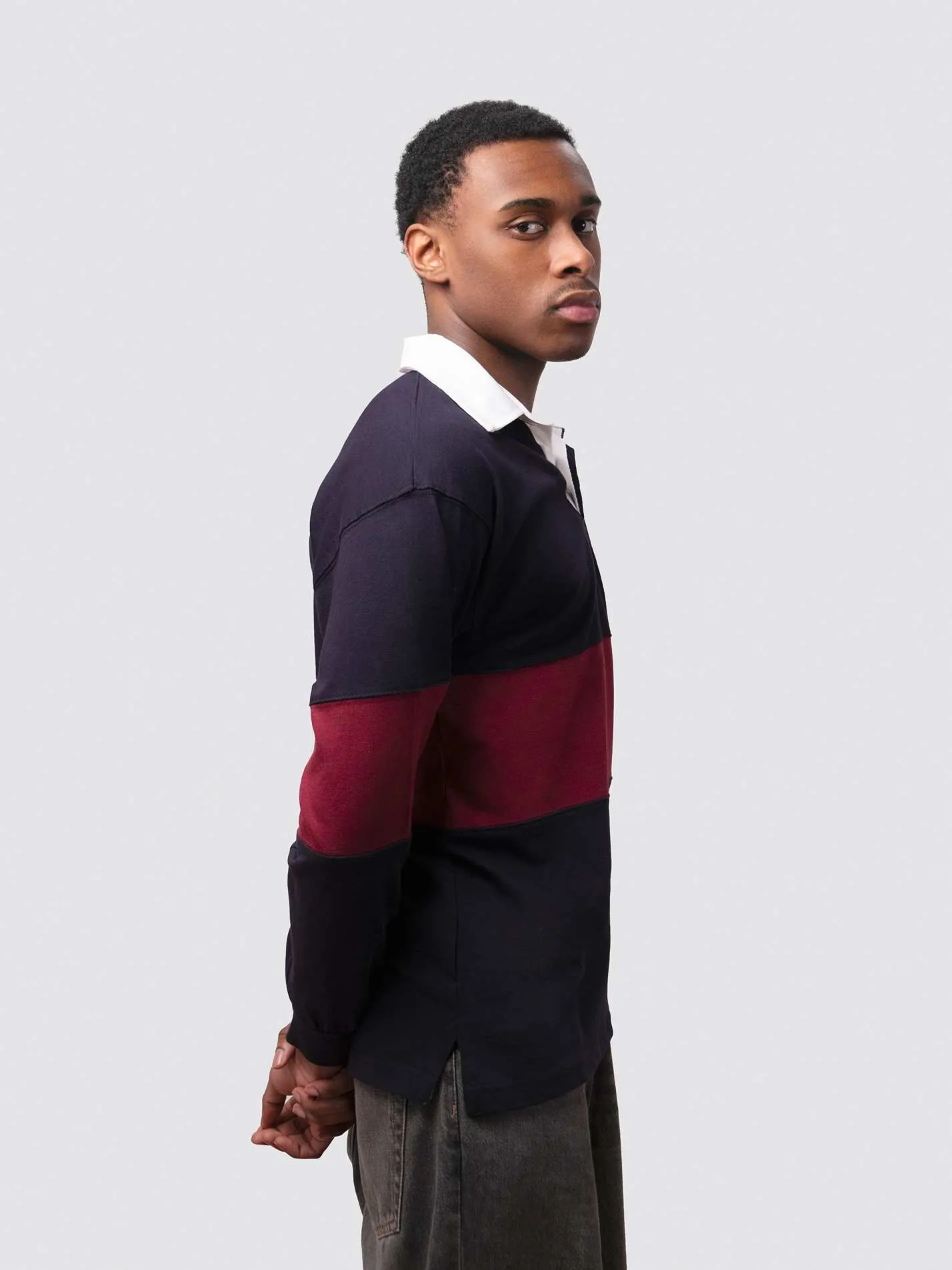 Oxford Brookes Caledonian Society Unisex Panelled Rugby Shirt