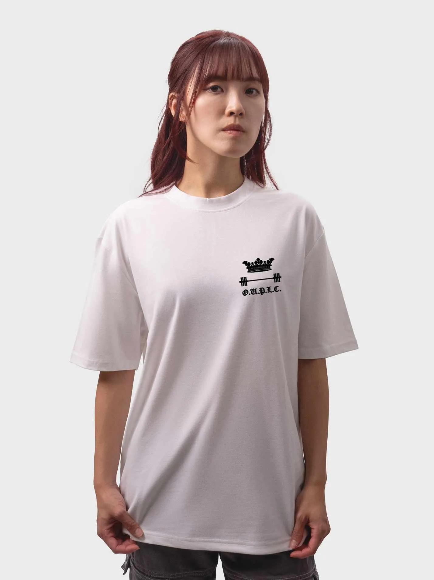 Oxford Powerlifting Unisex Heavy Oversized T-Shirt