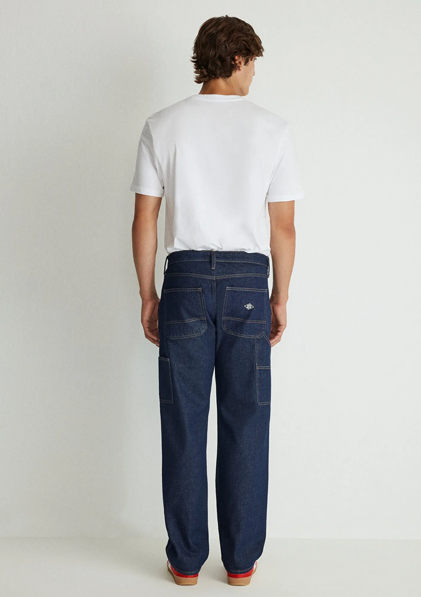Oxford Rinse Denim Jean Pants
