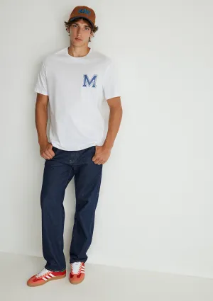 Oxford Rinse Denim Jean Pants