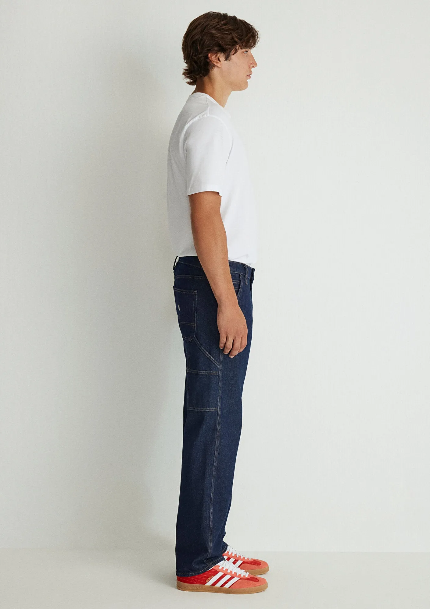 Oxford Rinse Denim Jean Pants