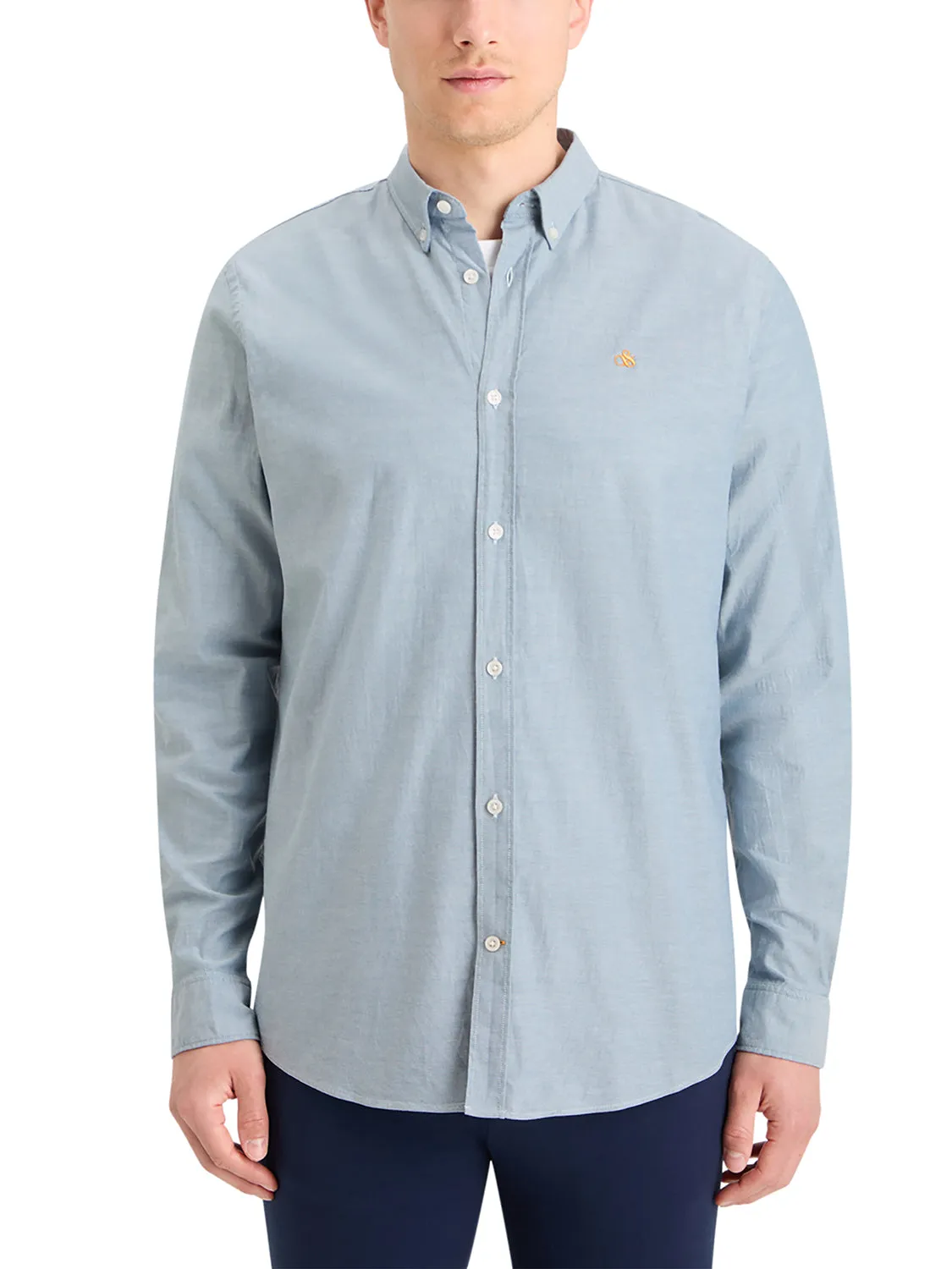 Oxford Shirt in Regular Fit - Heritage Blue