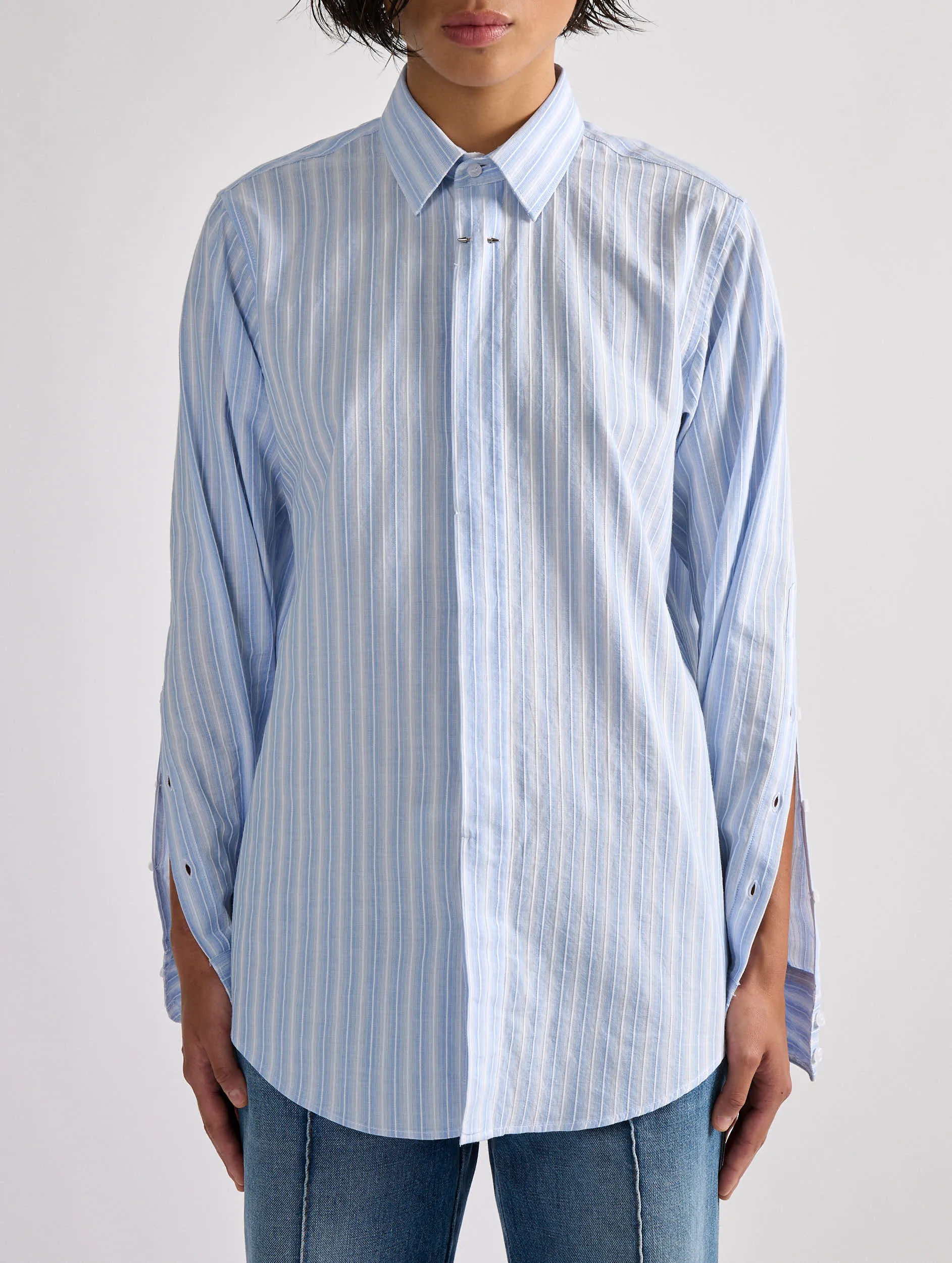Oxford stripe shirt