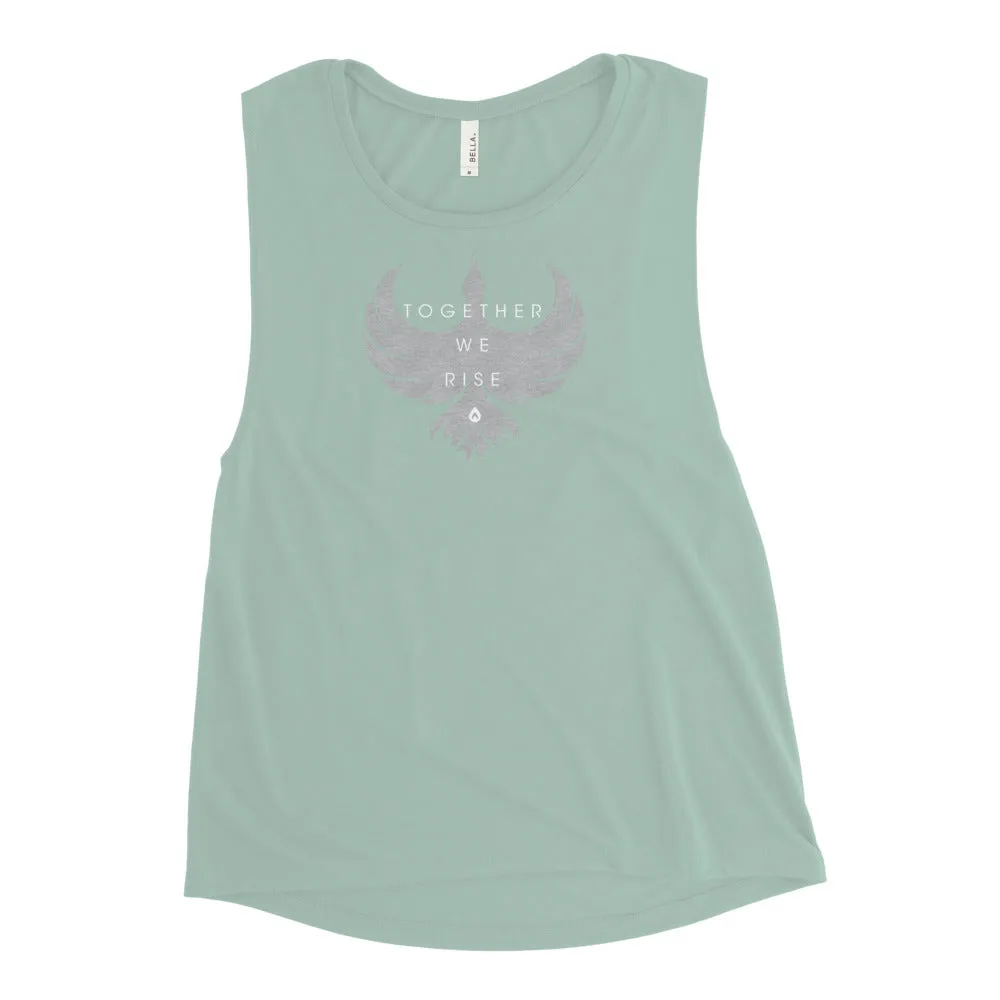 Phoenix White Ladies’ Muscle Tank
