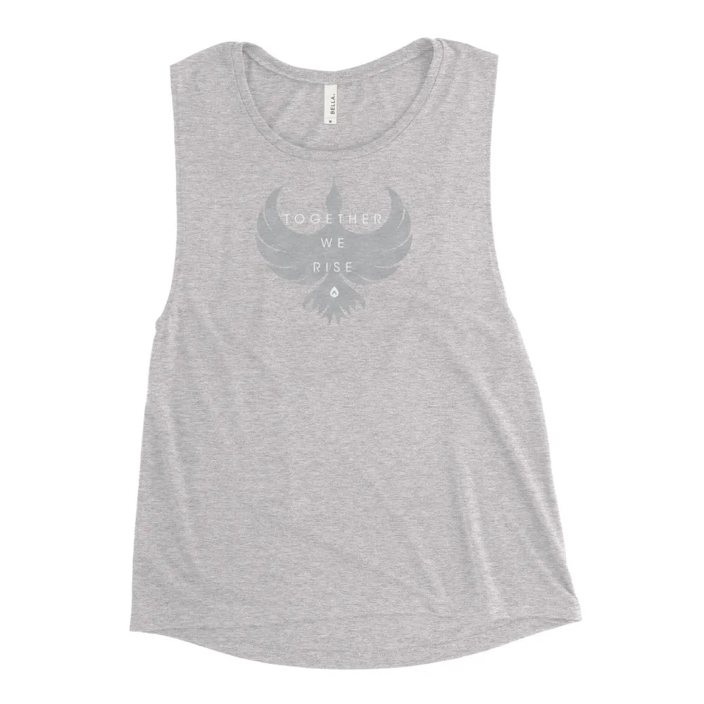 Phoenix White Ladies’ Muscle Tank
