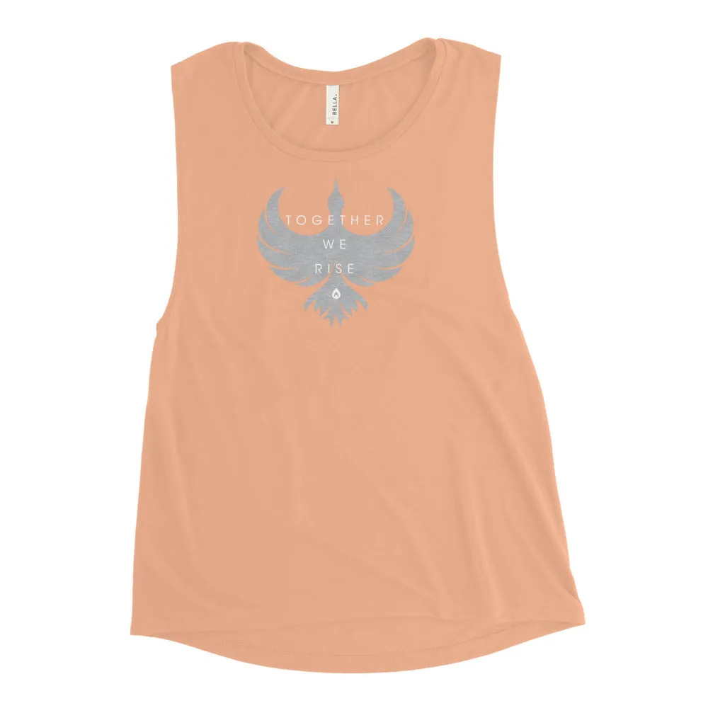 Phoenix White Ladies’ Muscle Tank