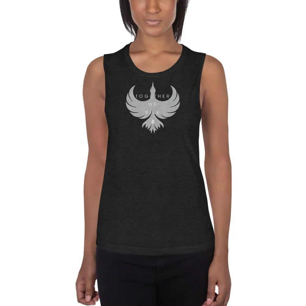 Phoenix White Ladies’ Muscle Tank